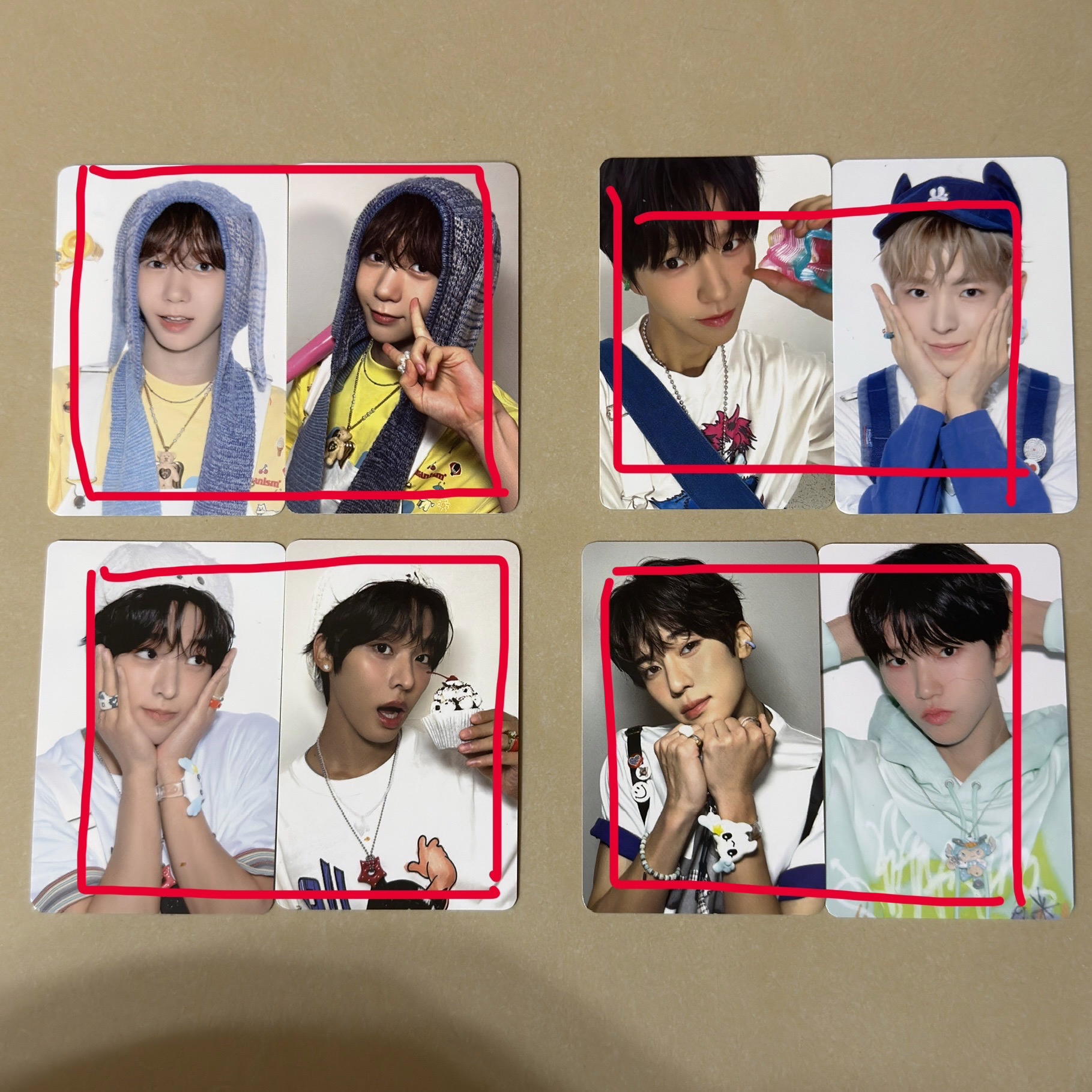 NCT WISH 26年曆卡包