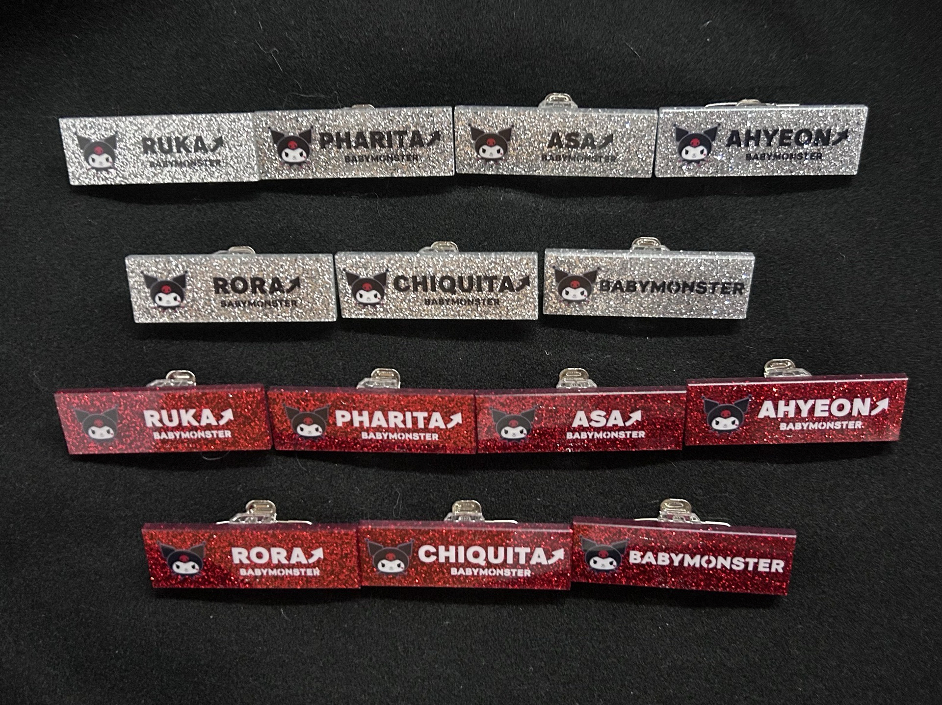 寶怪酷洛米名牌、名字吊飾