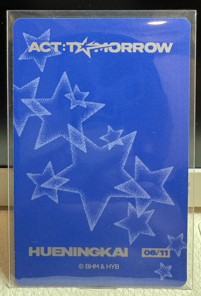 TXT四巡隨機小卡💙寧