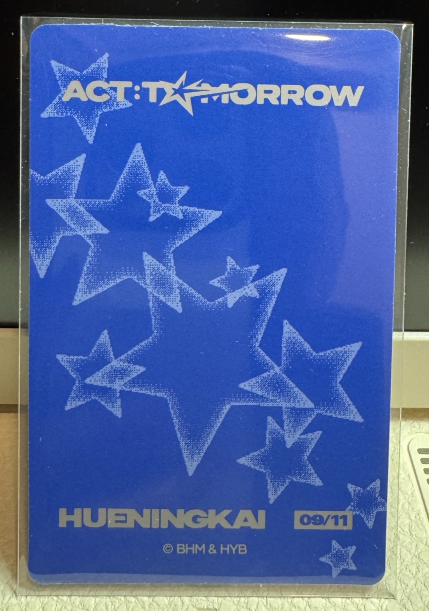 TXT四巡隨機小卡💙寧