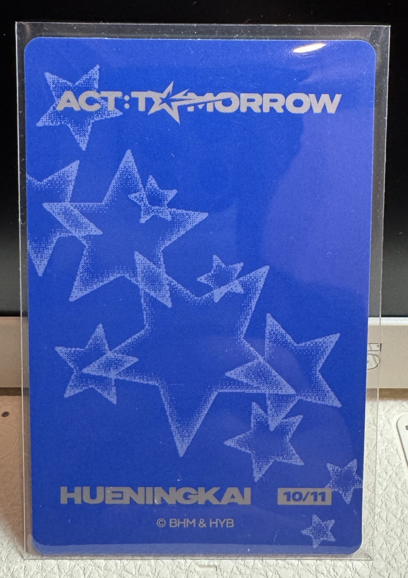 TXT四巡隨機小卡💙寧