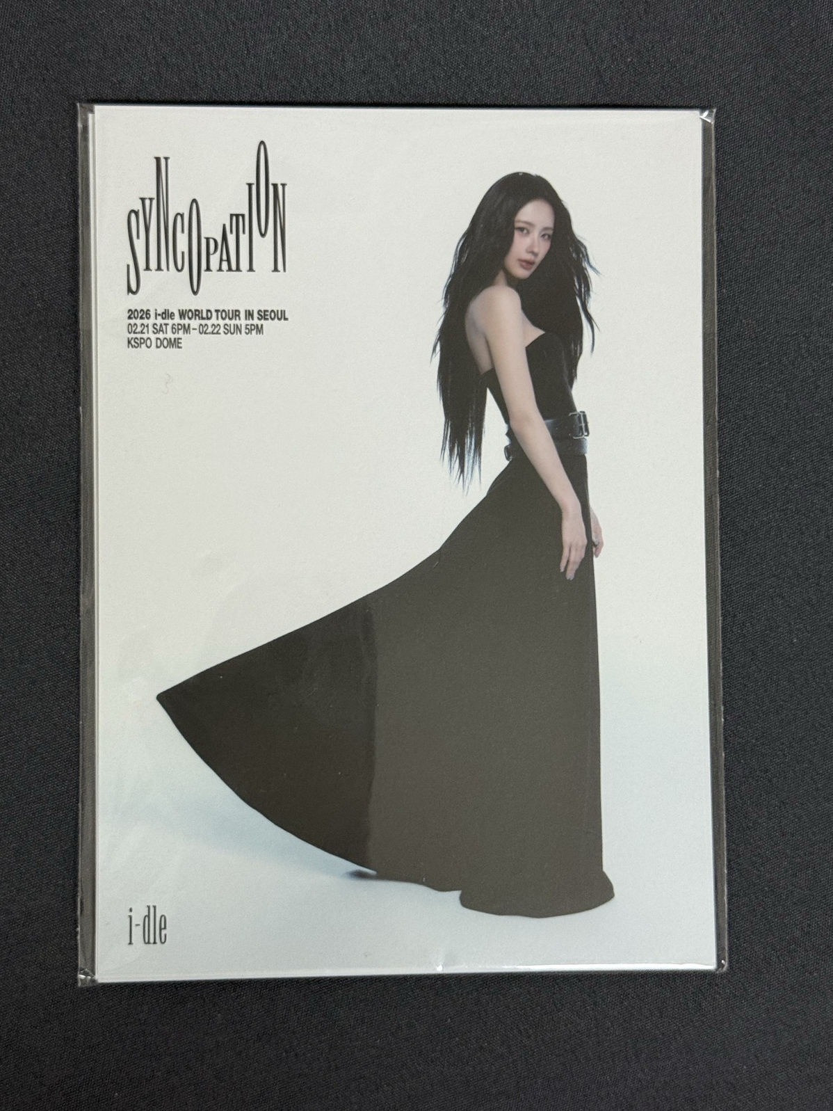 首爾場 VIP入場禮 明信片一套 