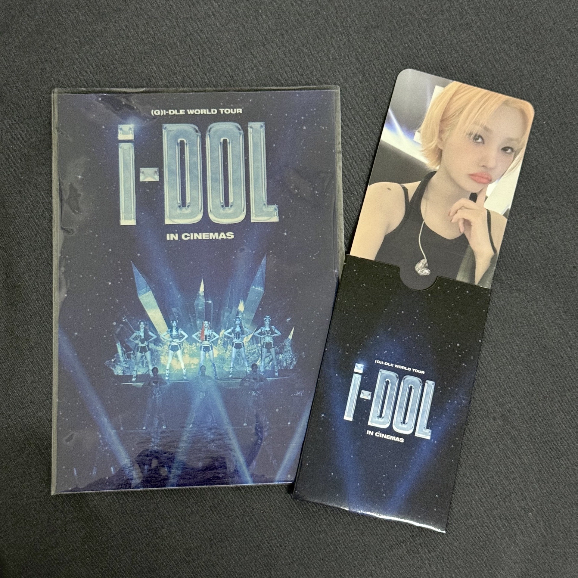 i-DOL 世巡電影入場禮 娟小卡+明信片 