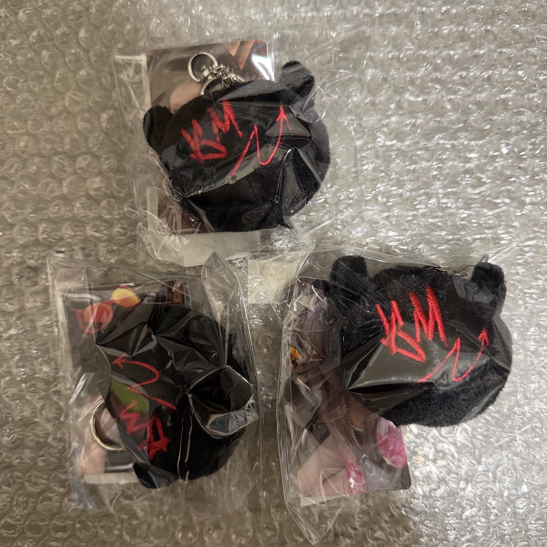 PSYCHO ASA/茶/賢 絨毛鑰匙圈 全新未拆現貨 