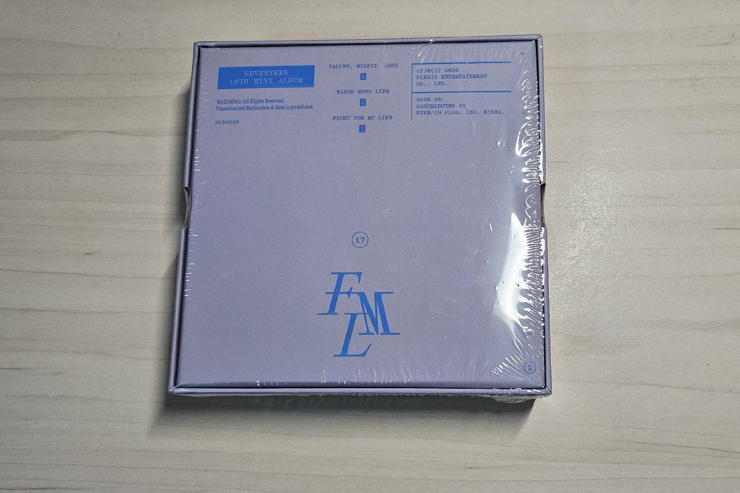 SEVENTEEN 迷十FML | 豪華專未拆