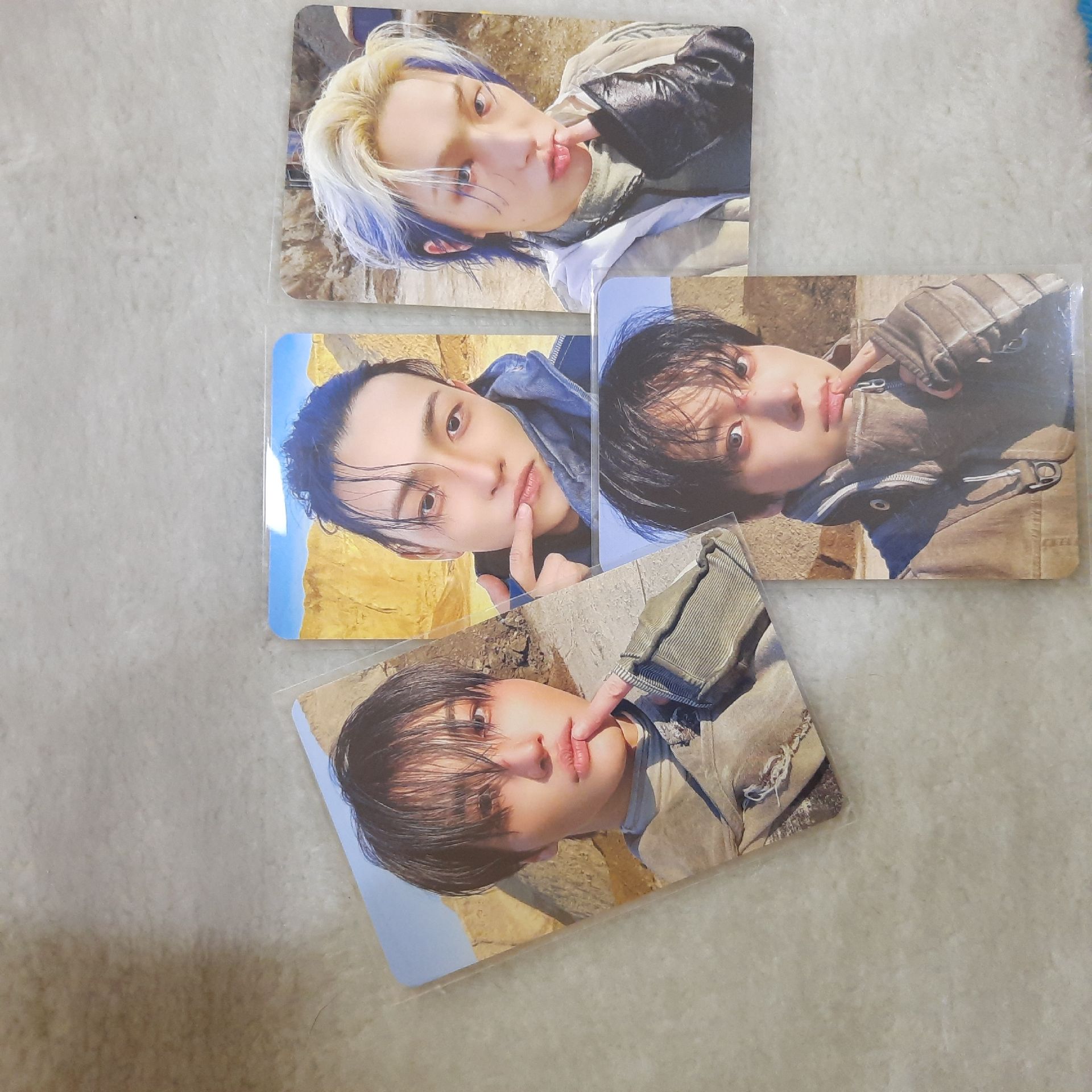 星化 / 弘中 / 潤浩 / 旼琦 MS特典卡 合售