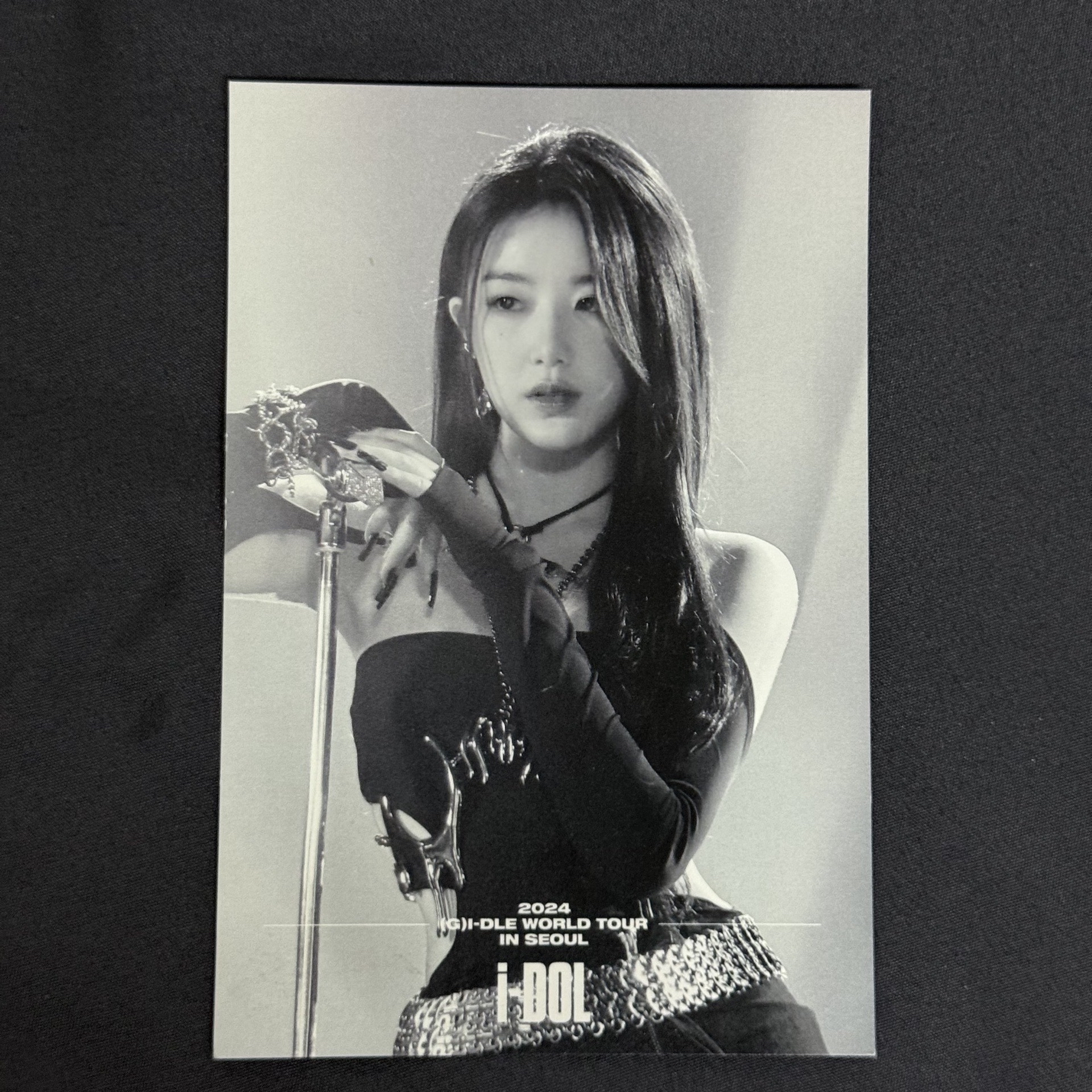 舒華 i-DOL 世巡首爾場 day2 入場卡+明信片