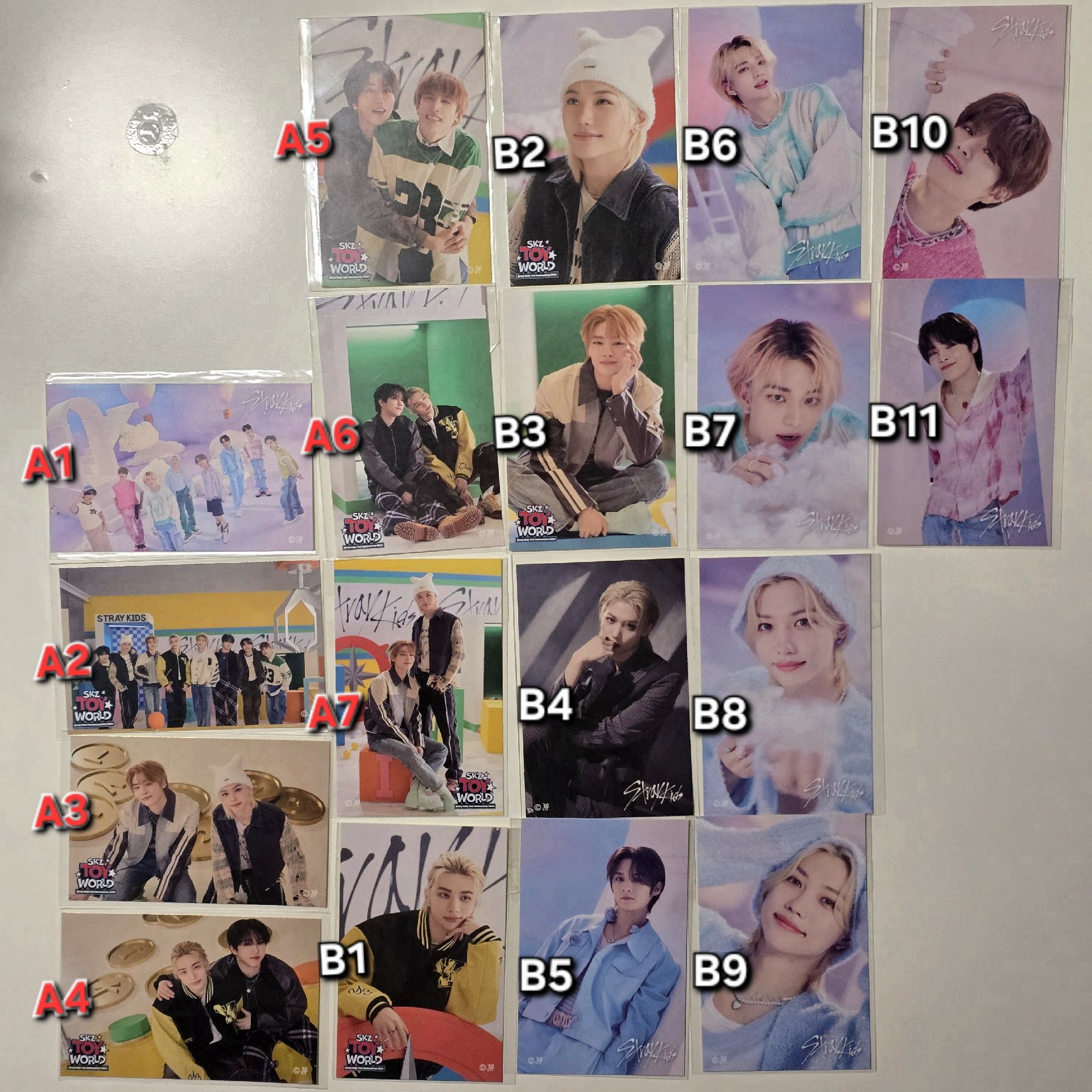 Stray Kids 日本一番賞＆線下參予賞 主題概念貼