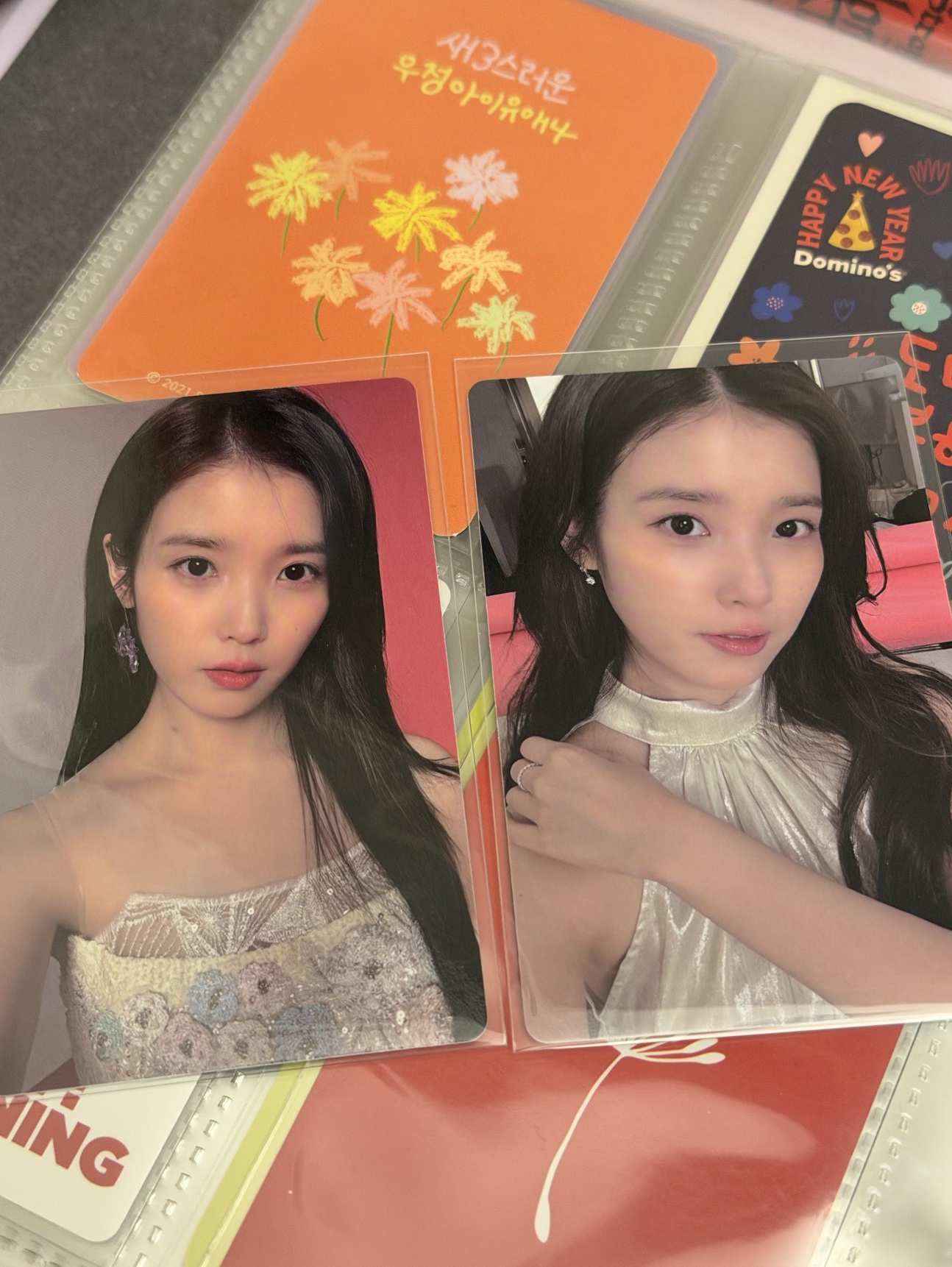 IU 李知恩 快閃店入場小卡