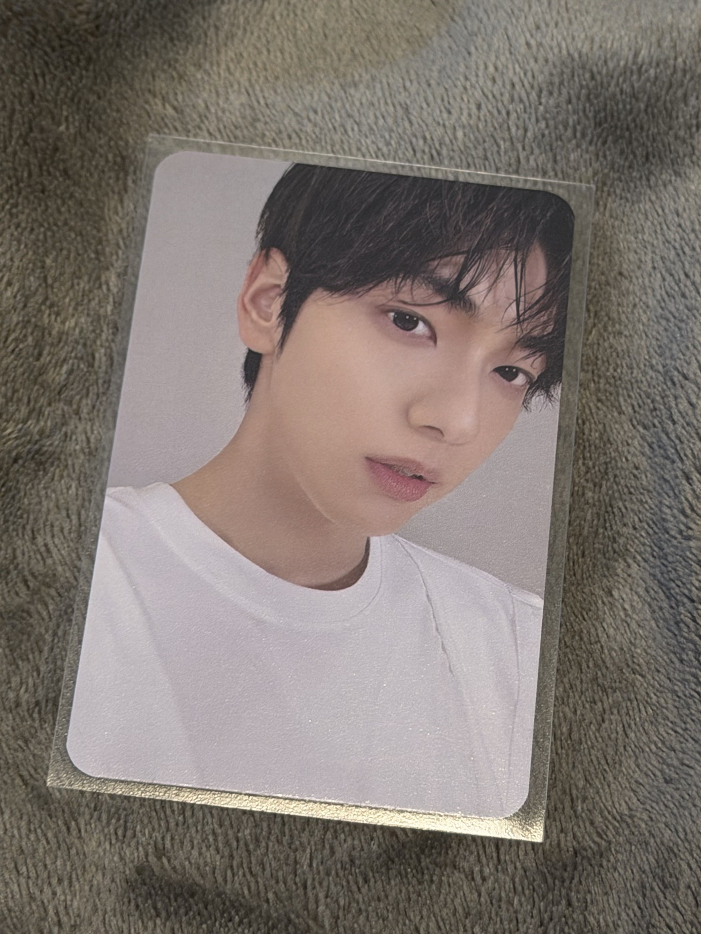 中文卡背：就像現在這樣看我 燦爛地微笑著