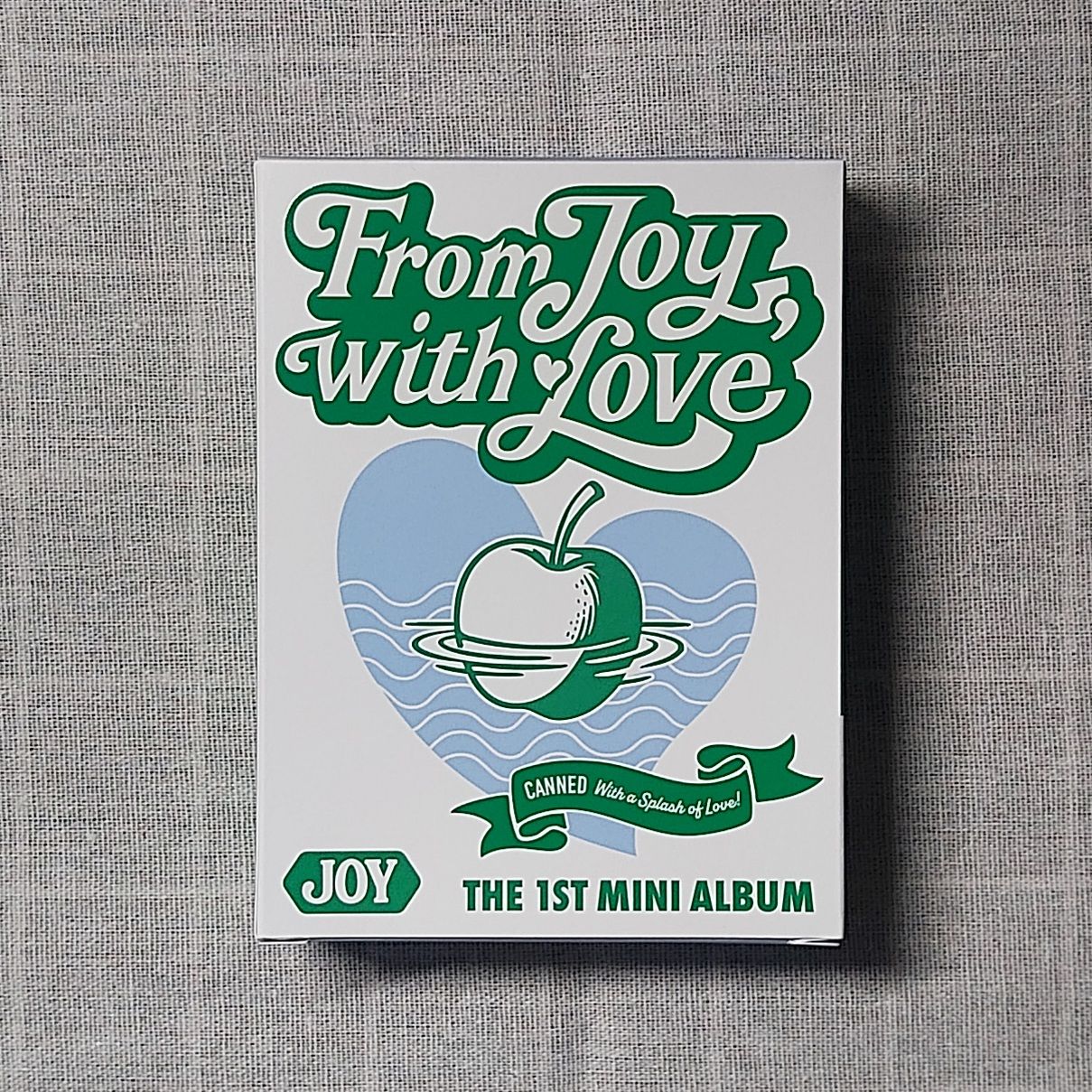 已掃已拆專 From JOY, with Love 專輯 TIN CASE版 鐵盒