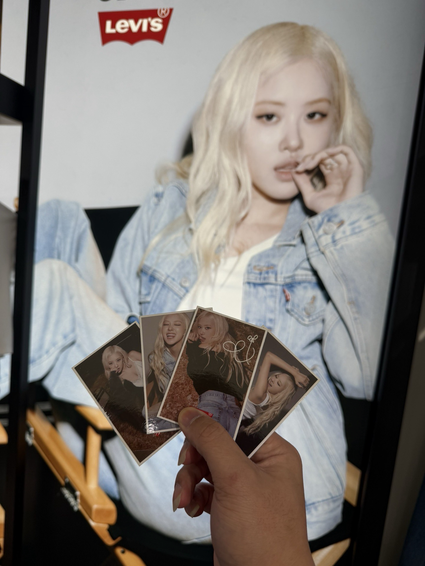 Levi’s 代言卡一套含隱藏