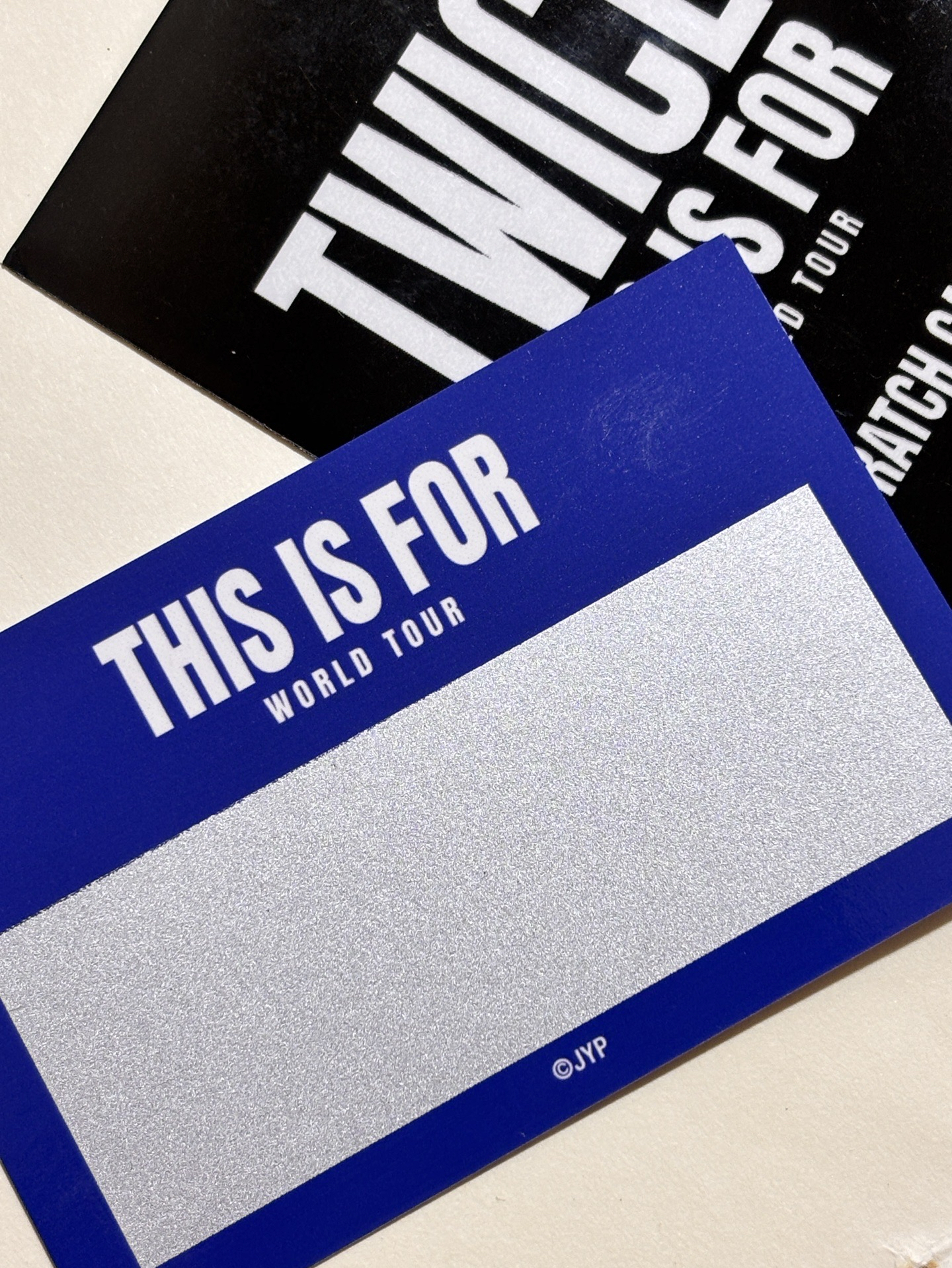 Twice 快閃店 刮刮卡 志效