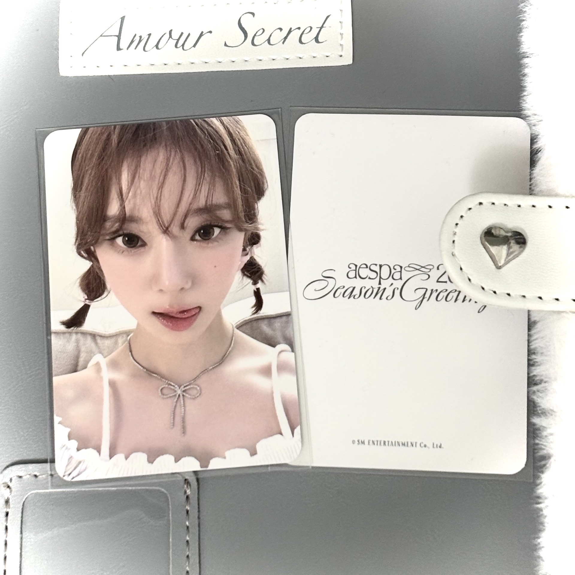 現貨 年曆吐舌冬 winter 金旼炡