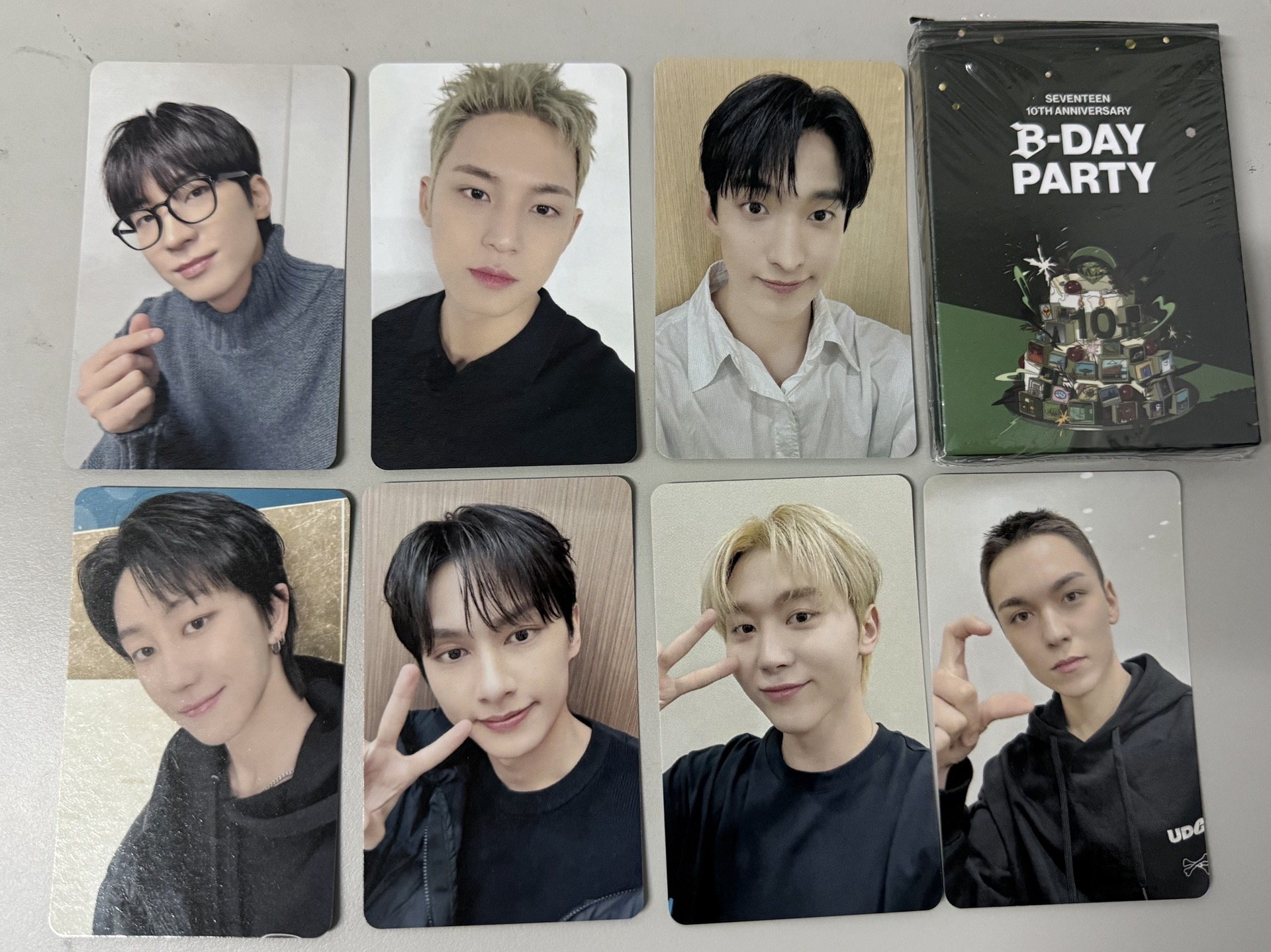 SEVENTEEN 10週年 潛水橋 小卡