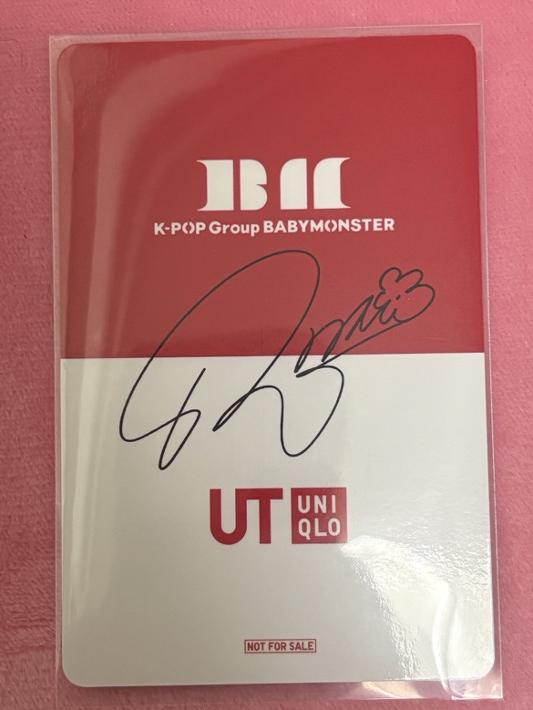 Rora UNIQLO 代言卡 