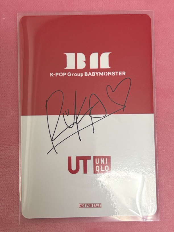 Ruka UNIQLO 代言卡 