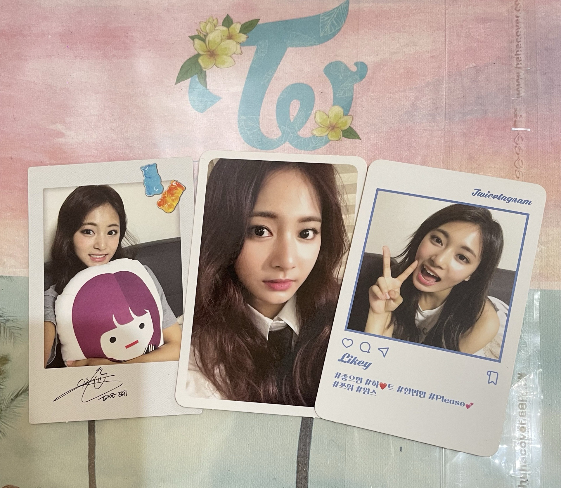 Twice_Twicetagram正規一子瑜專卡組