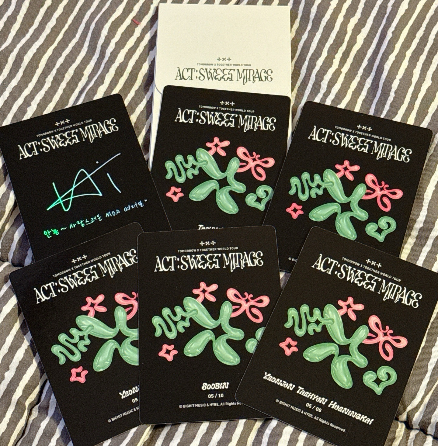 TOMORROW X TOGETHER ACT：SWEET MIRAGE 隨機卡 