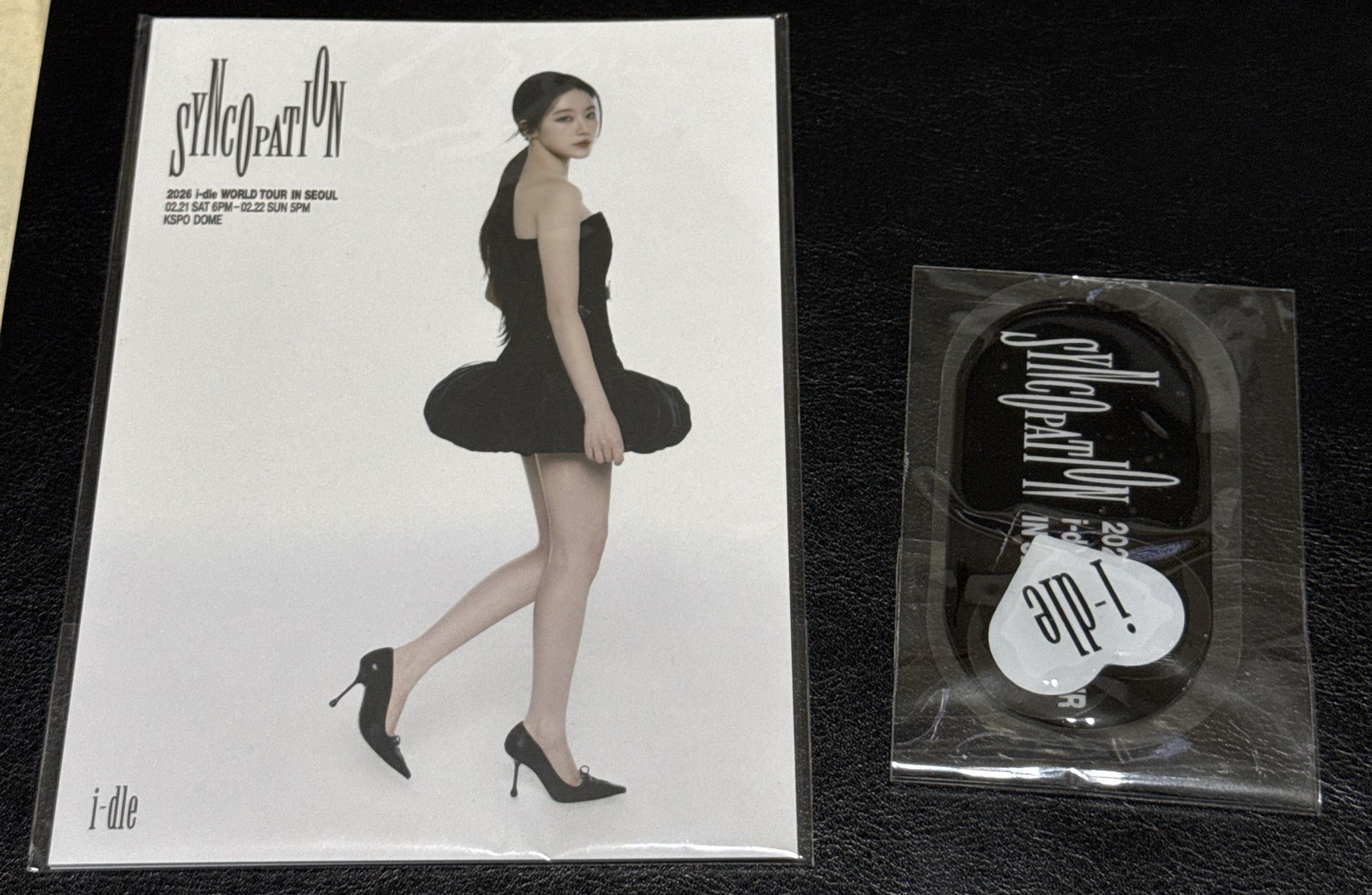 首爾場明信片+貼紙