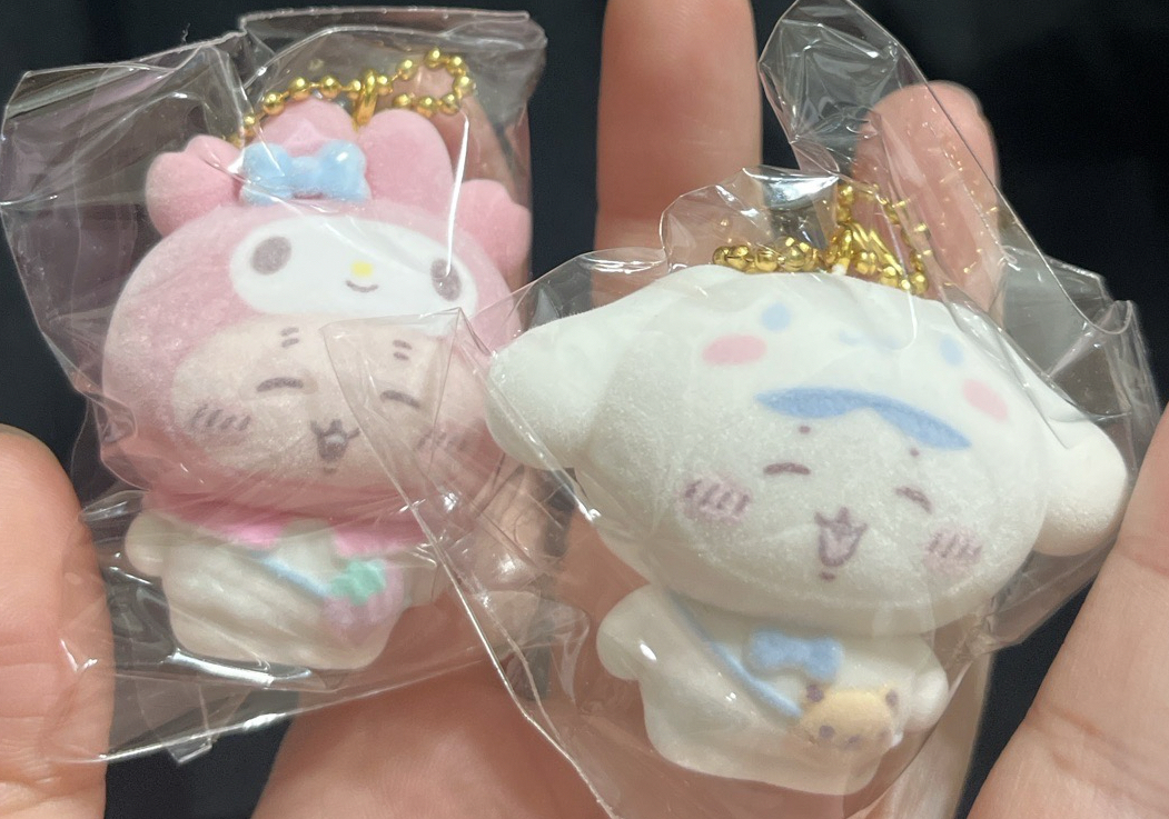 吉伊卡哇X三麗鷗吊飾