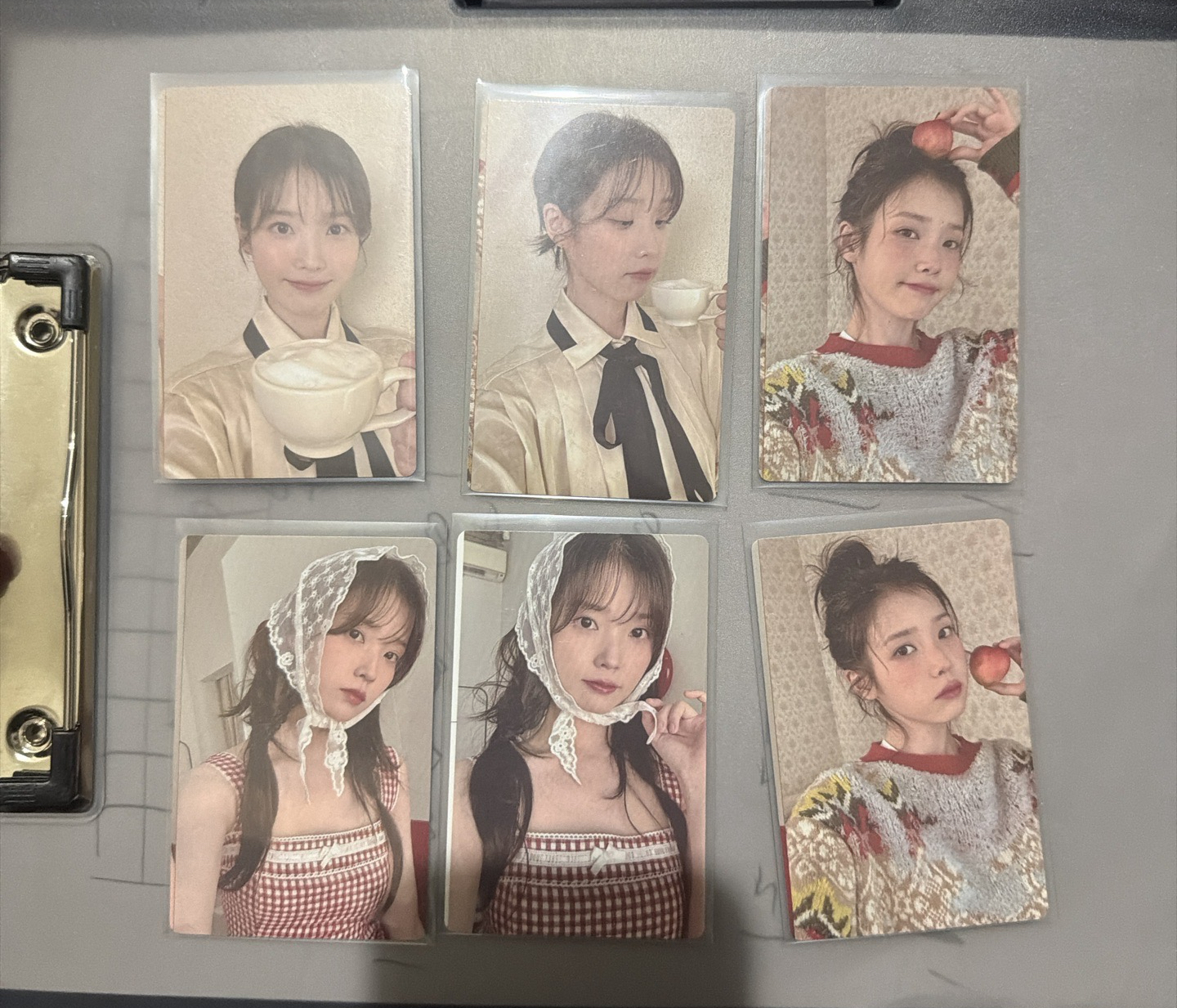 IU 2025年曆小卡6張