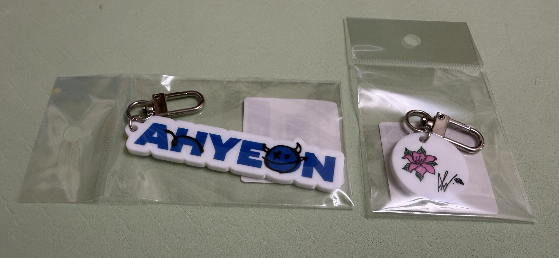 賢名牌+賢手繪小花