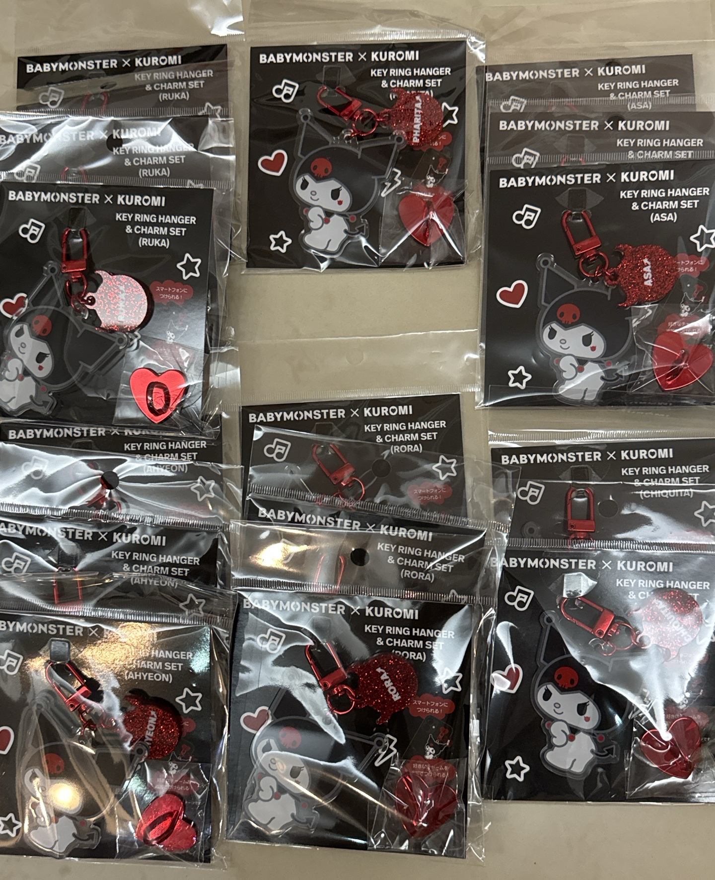 現貨｜BM酷洛米成員吊飾組