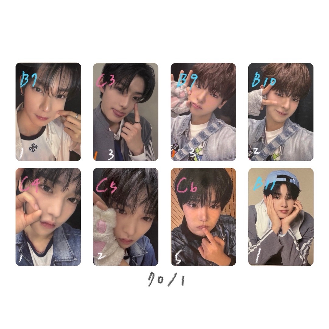 Boys II Planet 展覽卡