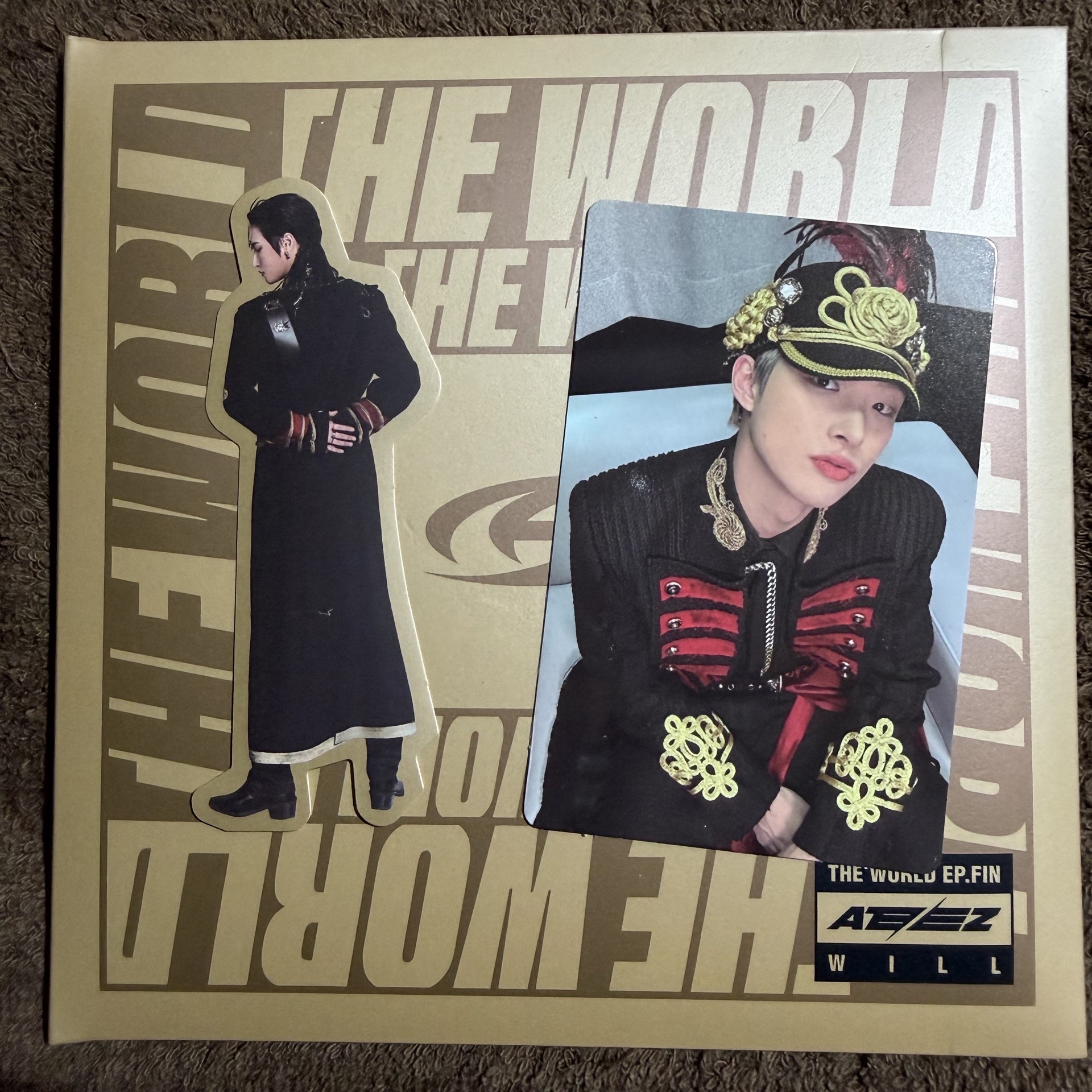 Will 單封專(琦內頁+坐坐琦+星貼紙)