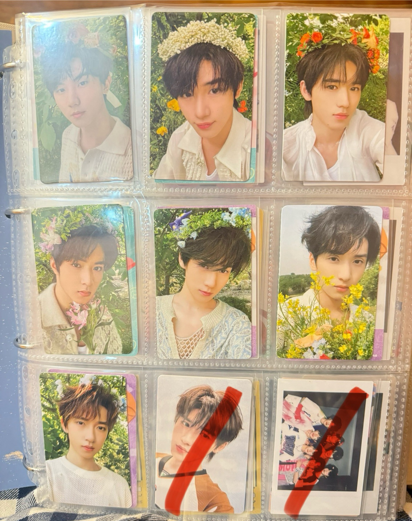 時代少年團春日記憶7人固卡