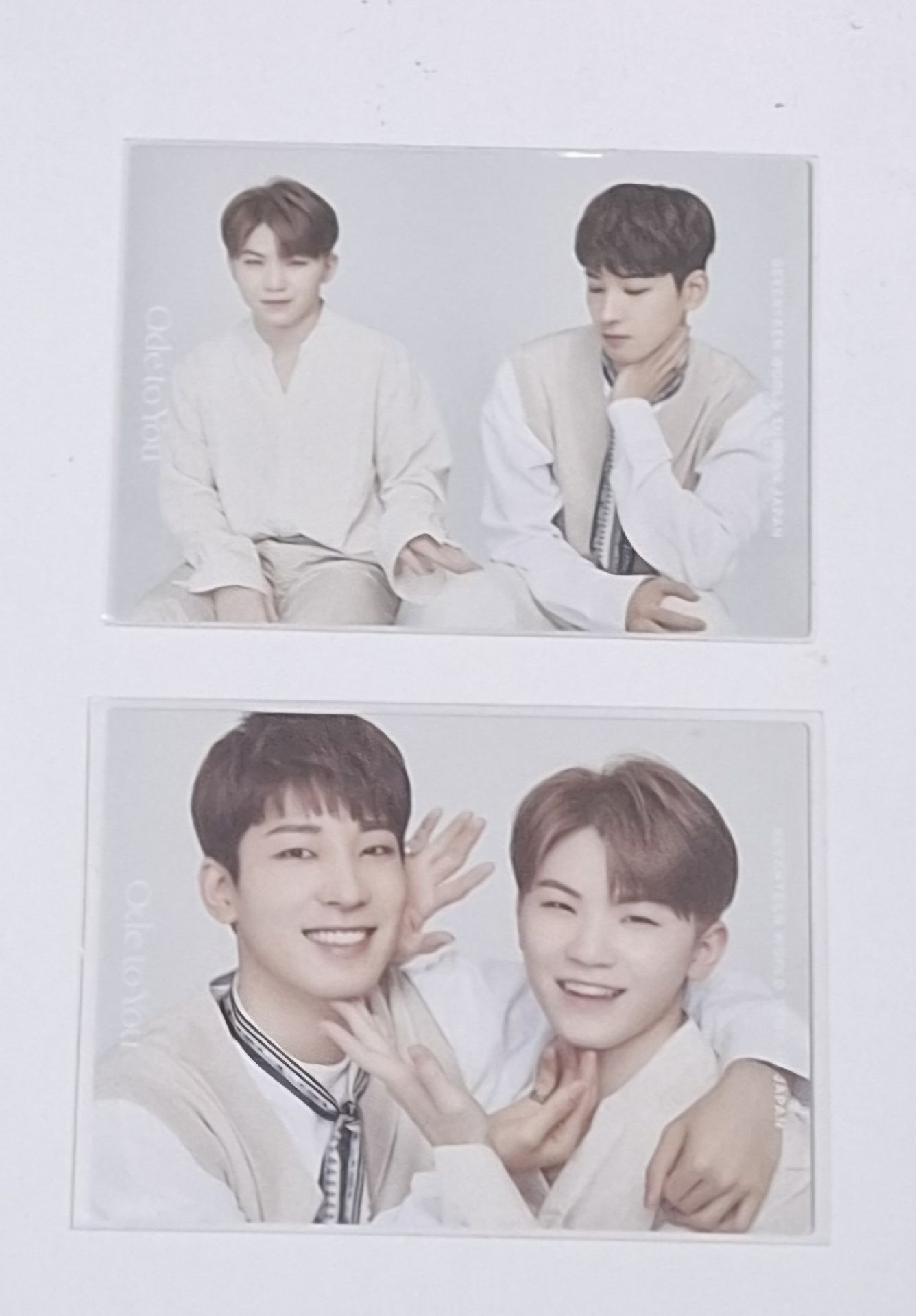 woozi、wonwoo雙人卡