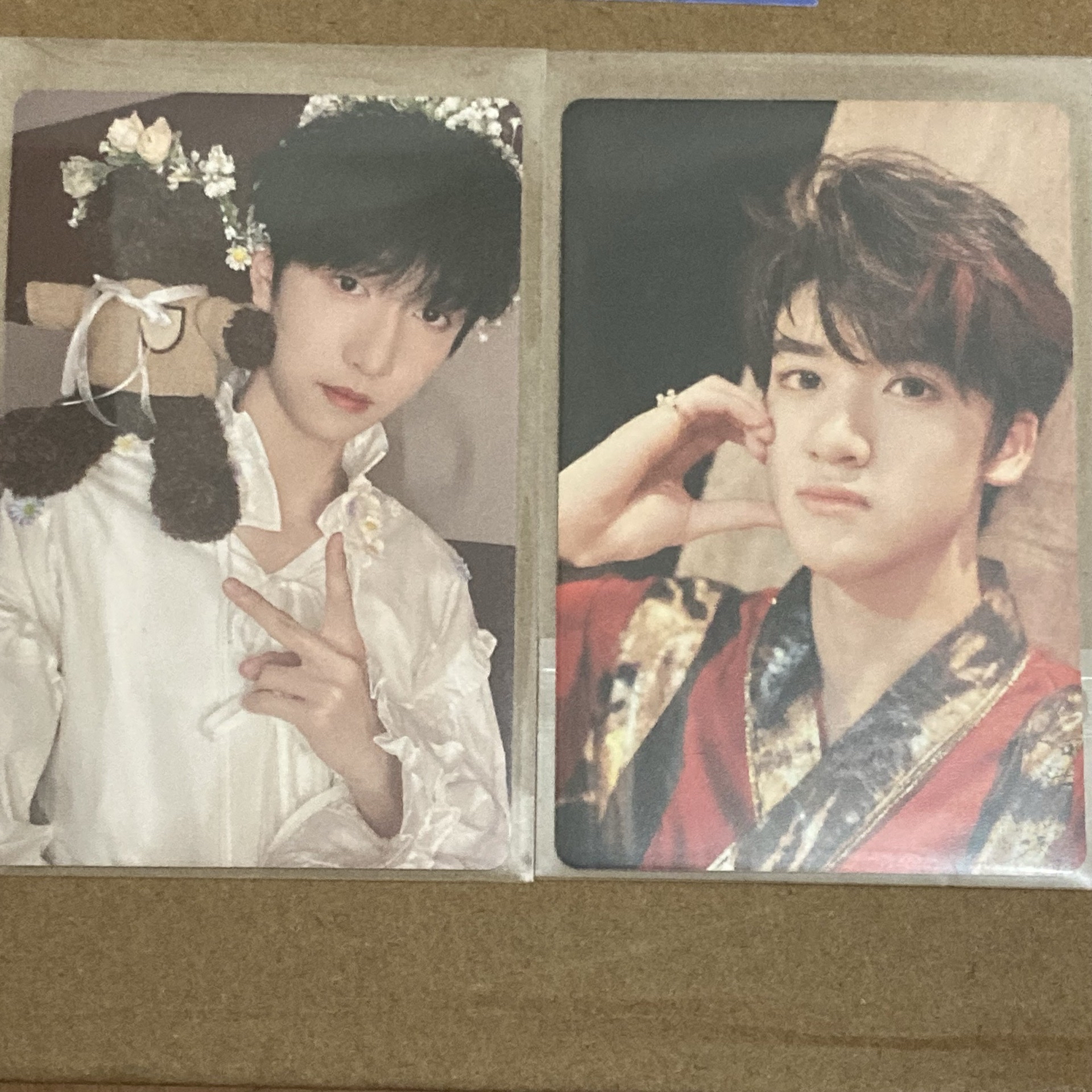 童禹坤/鄧佳鑫 生於火焰不顧一切小卡