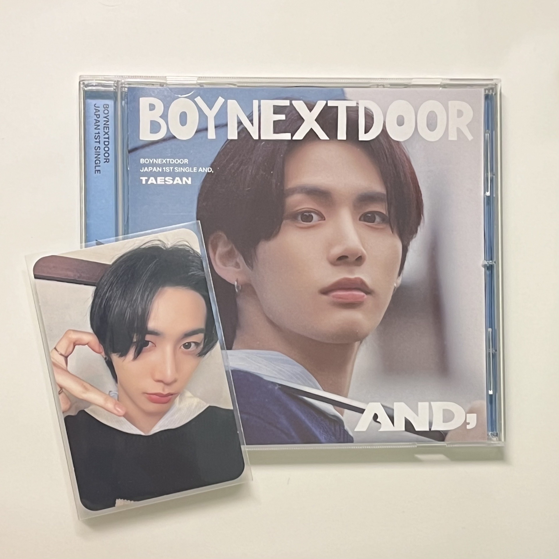 and, 專輯卡+單封