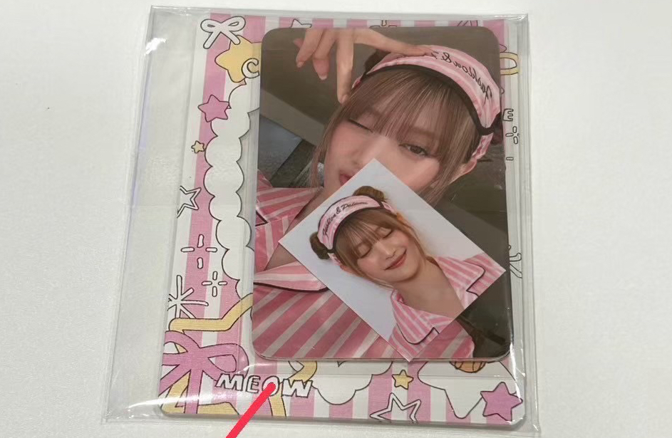 美迪惠爾 5.0 代言卡 台灣限定 妮代言卡睡衣款