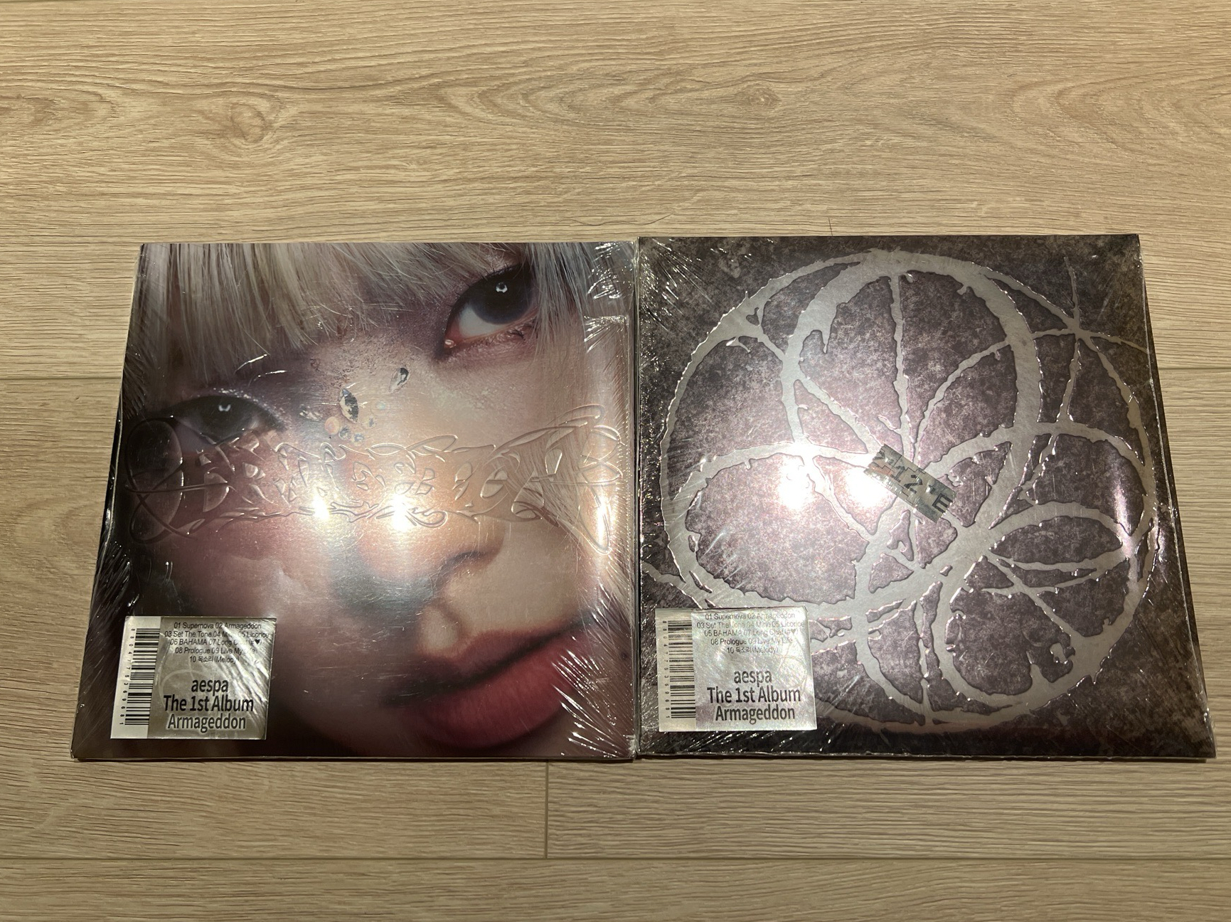 aespa armageddon karina封+團封 全新未拆 