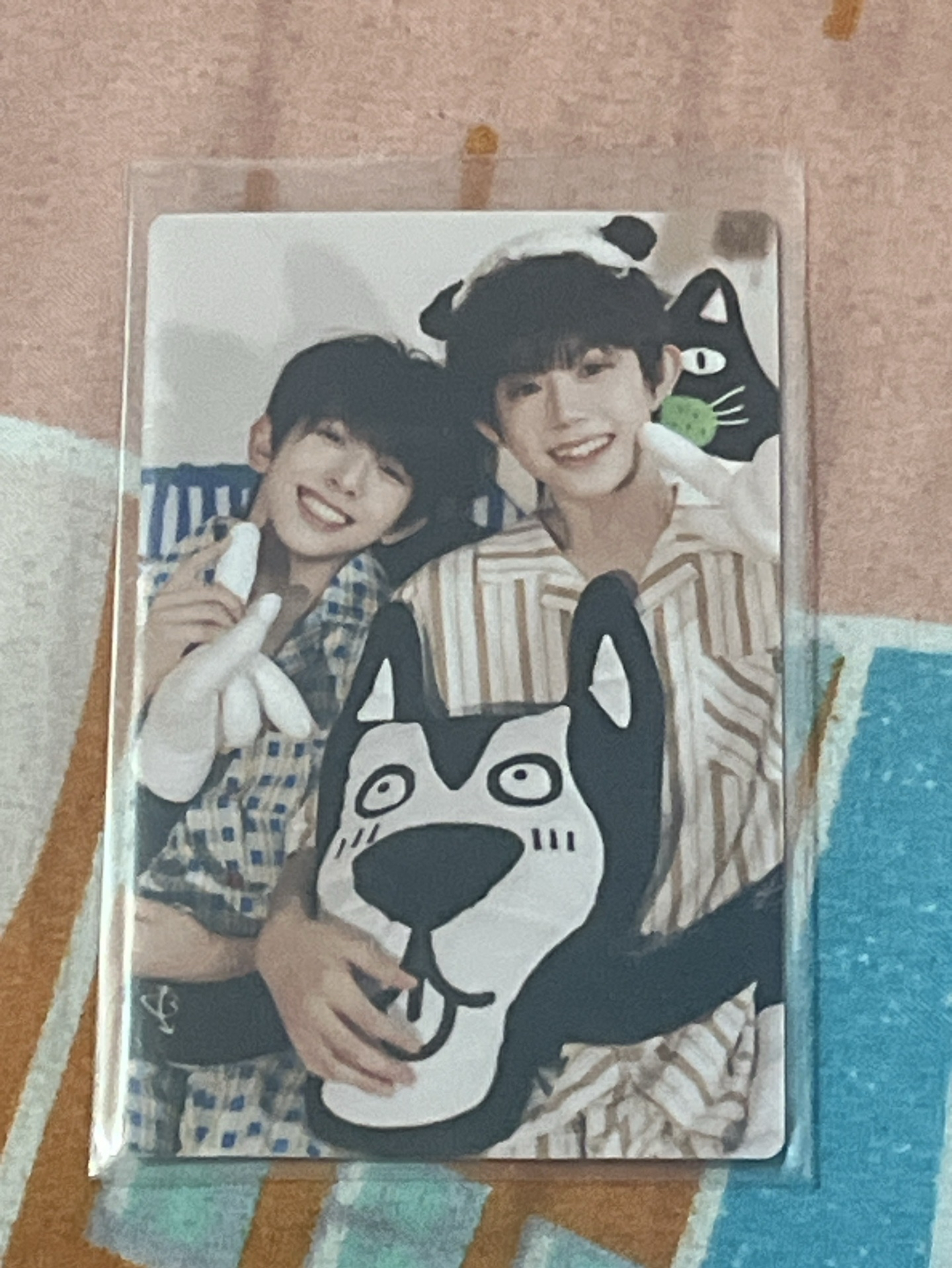 奔跑哼銘雙人卡