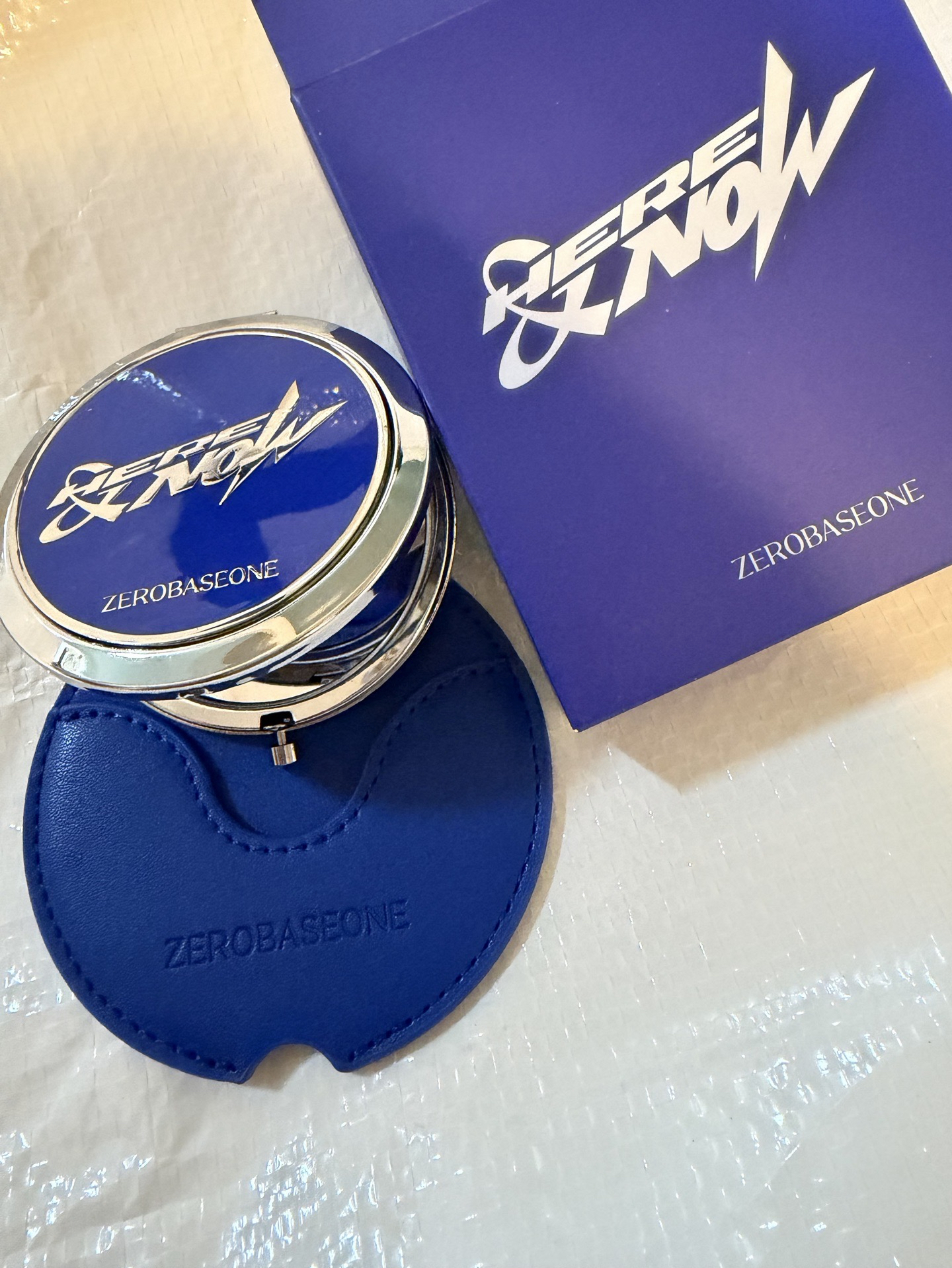 韓安可場 VIP入場禮 鏡子 附皮套