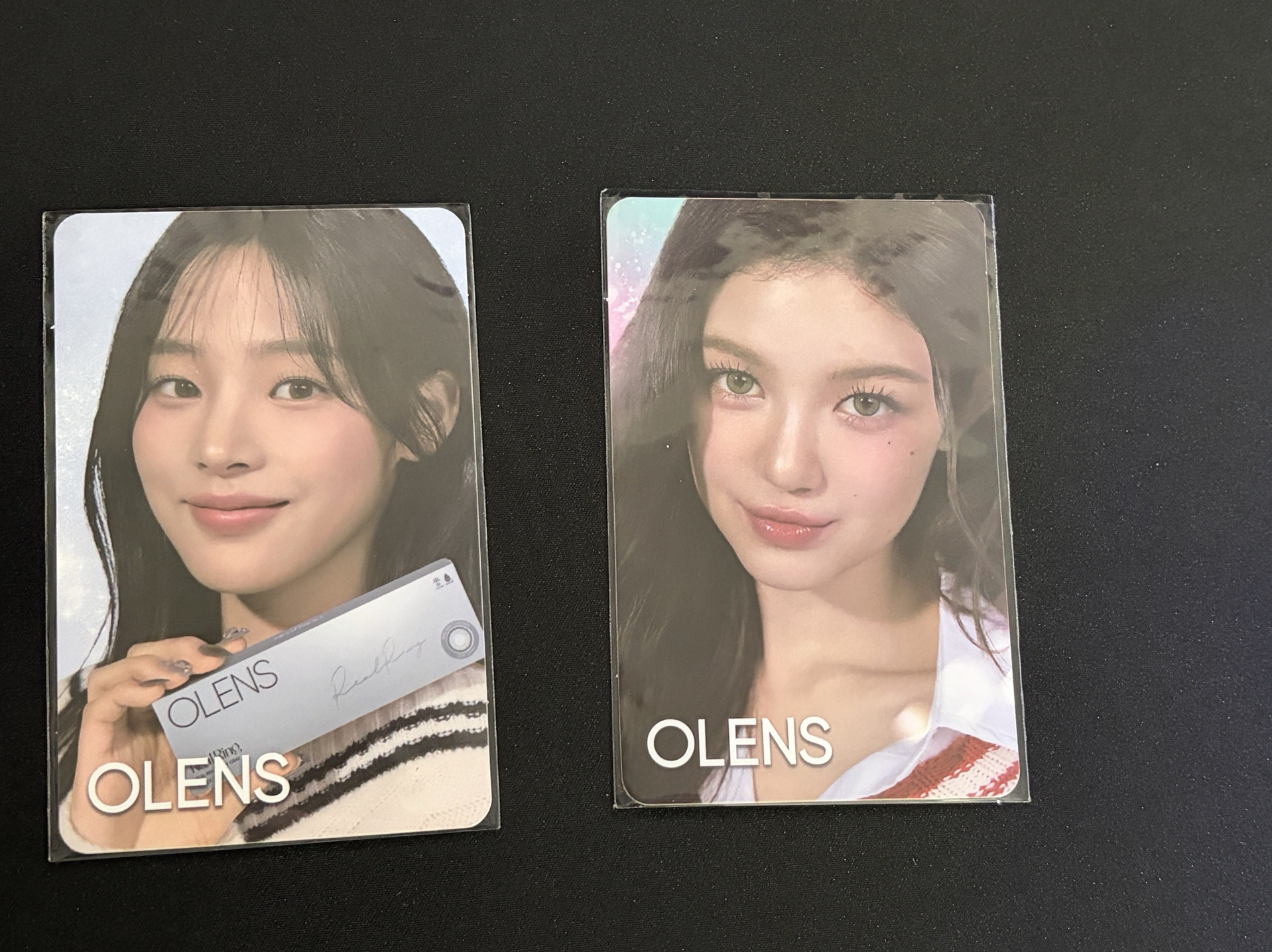 OLENS NewJeans 代言卡