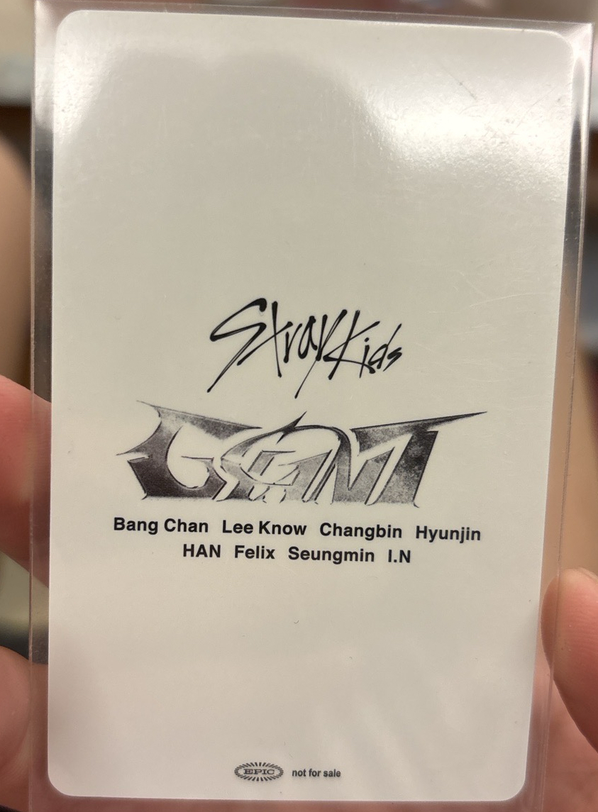 GIANT 入場卡 / 場限卡 東京 11/14 Hyunjin