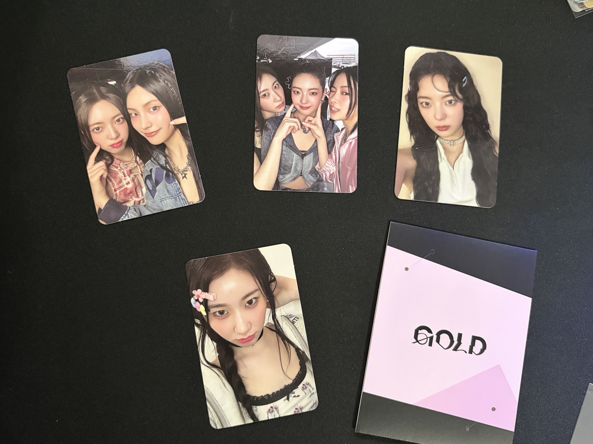 GOLD ITZY 小卡套餐