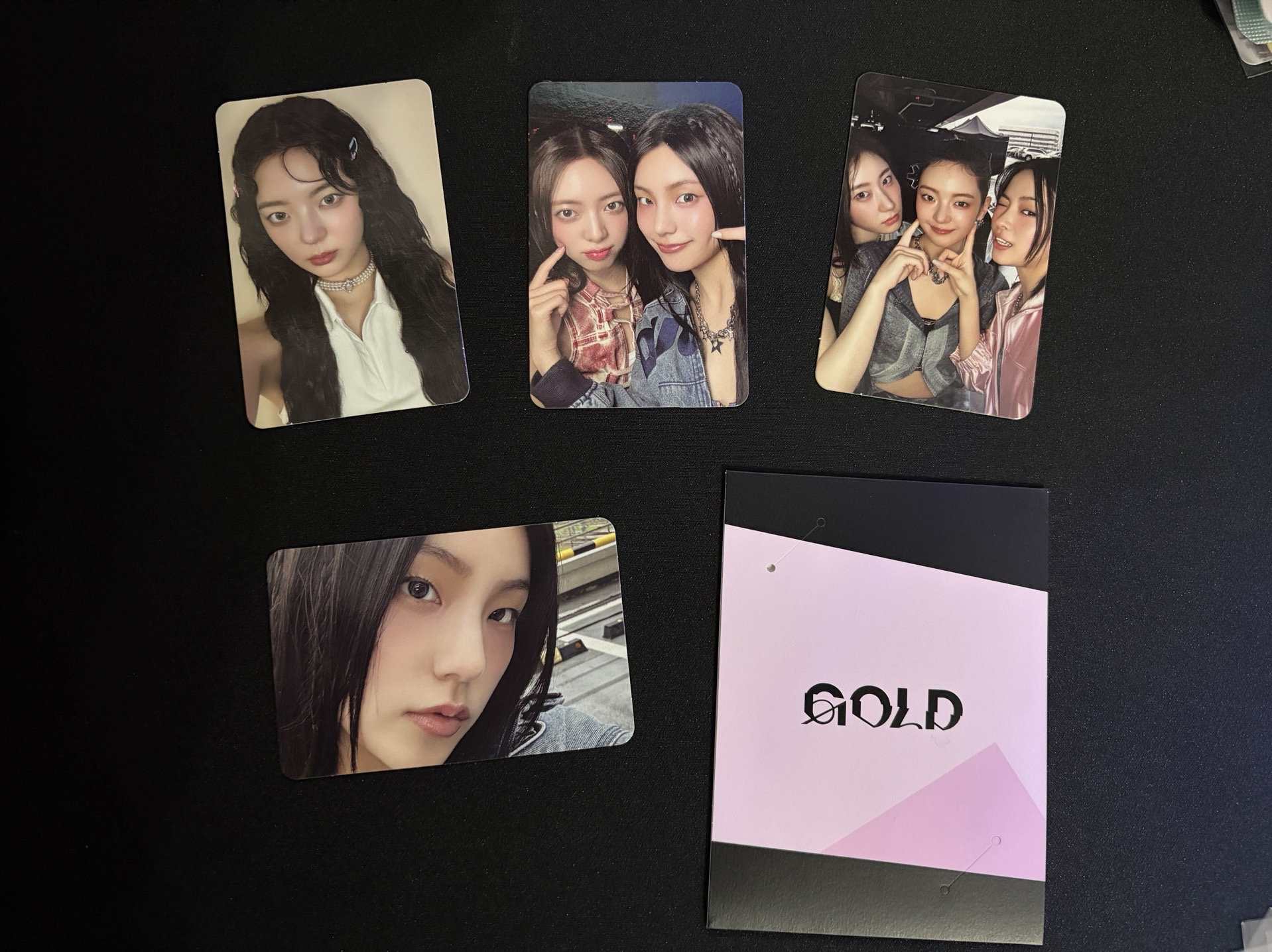 GOLD ITZY 小卡套餐