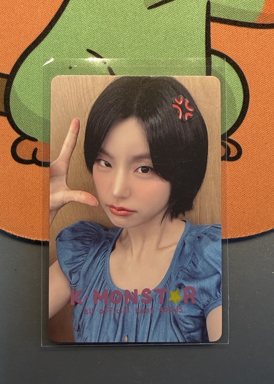 GWBG 台北KM簽售 YEJI 特典卡