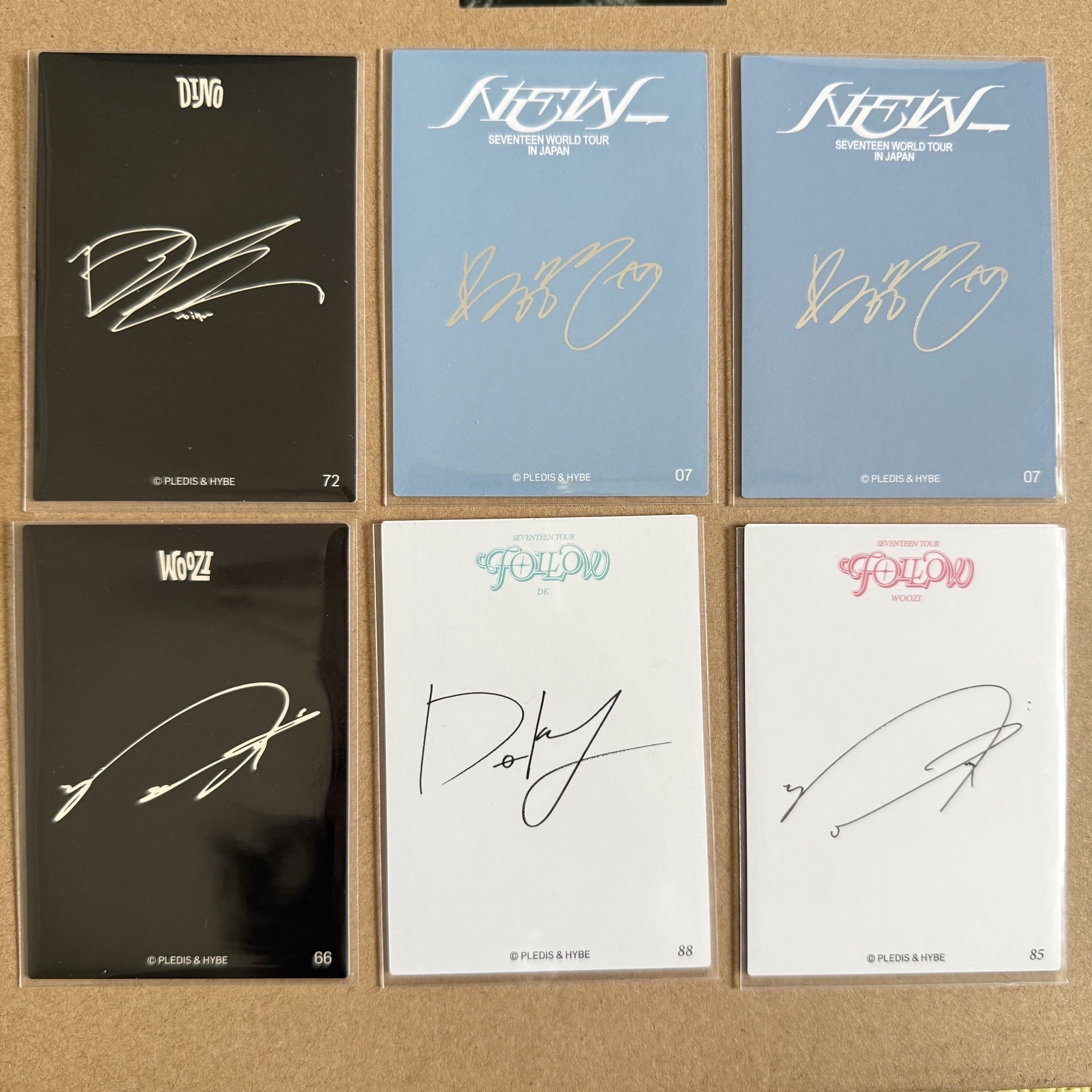 日版隨機卡 簽名卡背