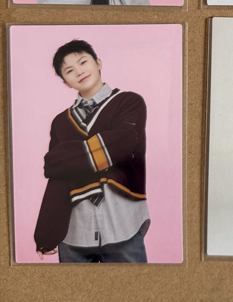 woozi holiday 隨機卡