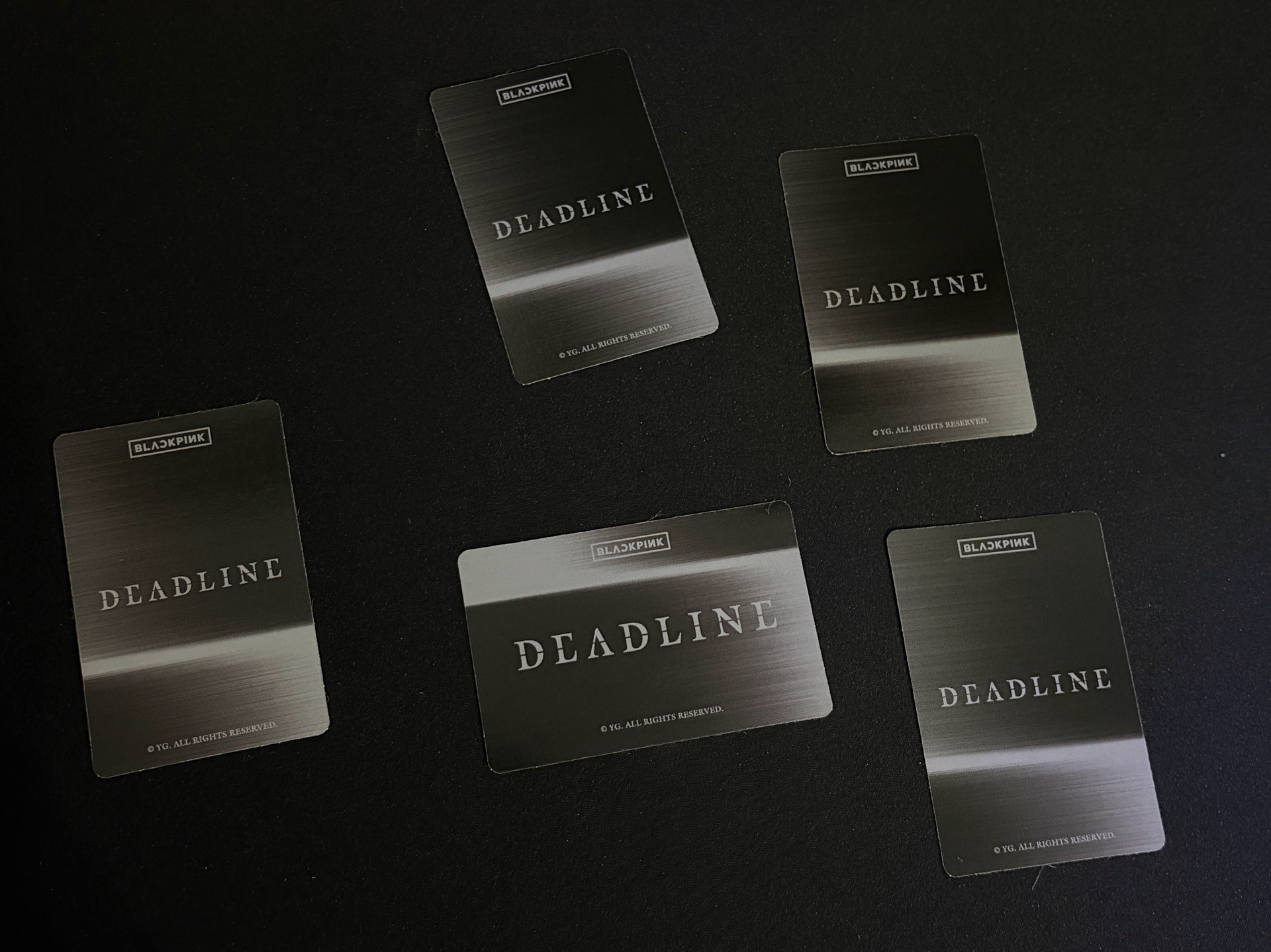 BLACKPINK 護照套 周邊卡