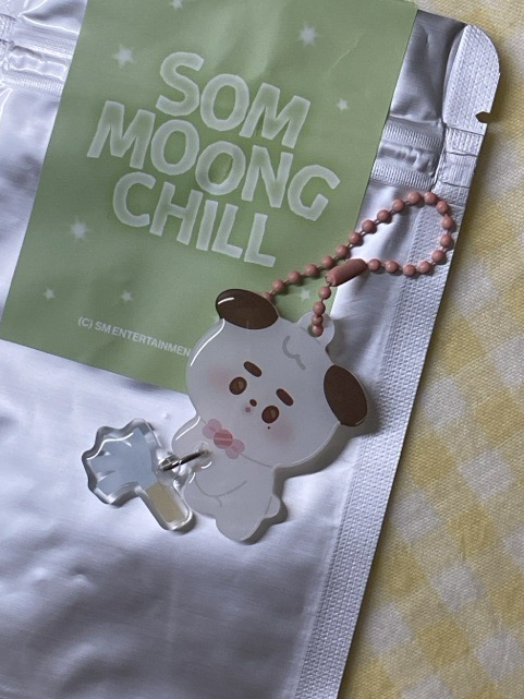 NCT 127-SOM MOONG CHILL隨機吊飾Jungwoo忙狗