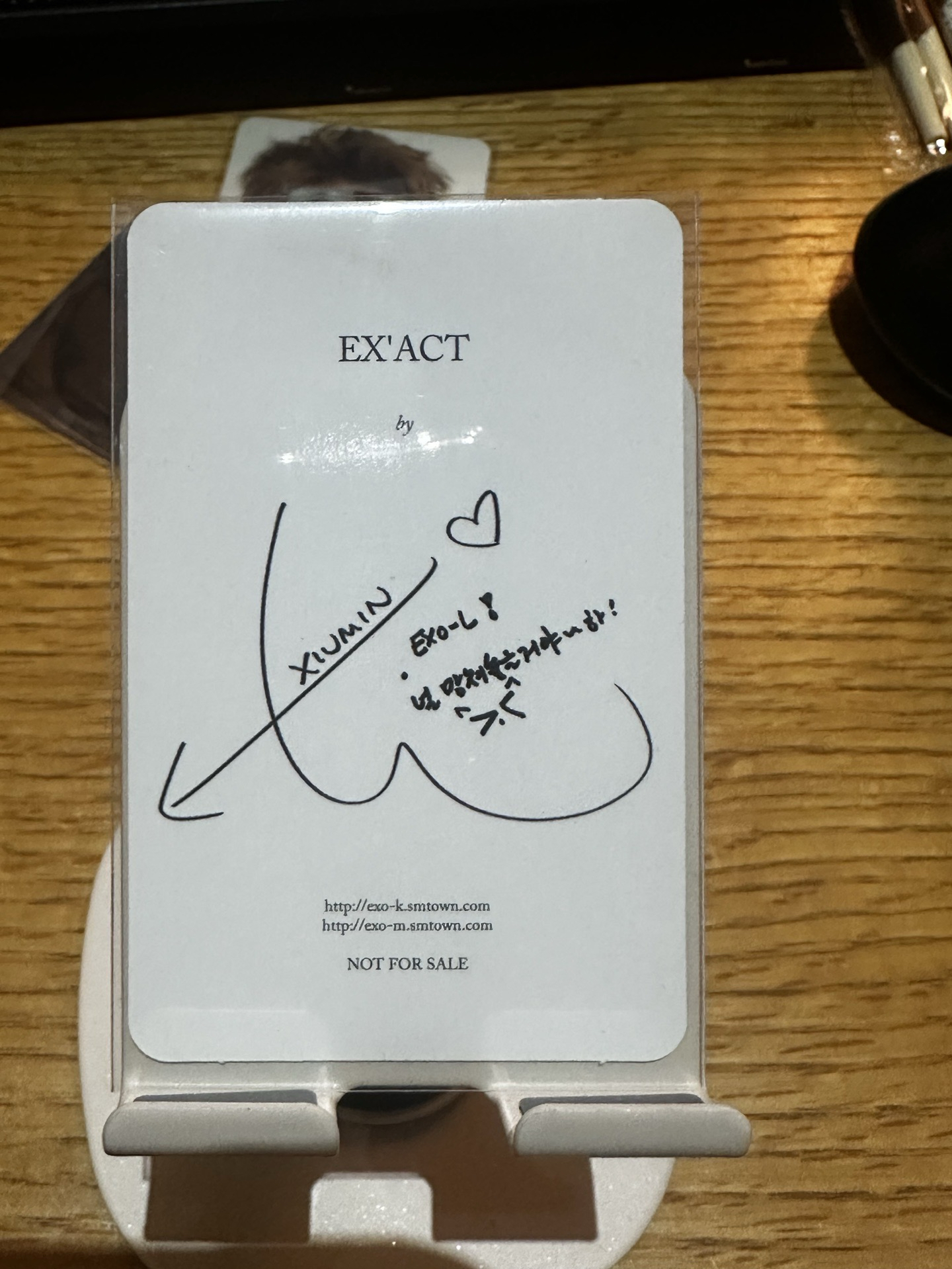 🤍金珉錫Xiumin EX’ACT專卡（Monster）