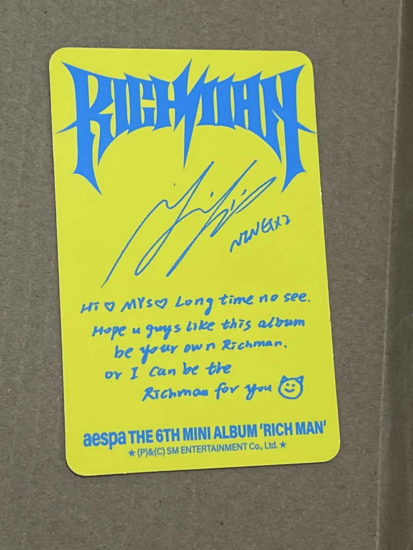 richman emergy版專卡 帽子寧