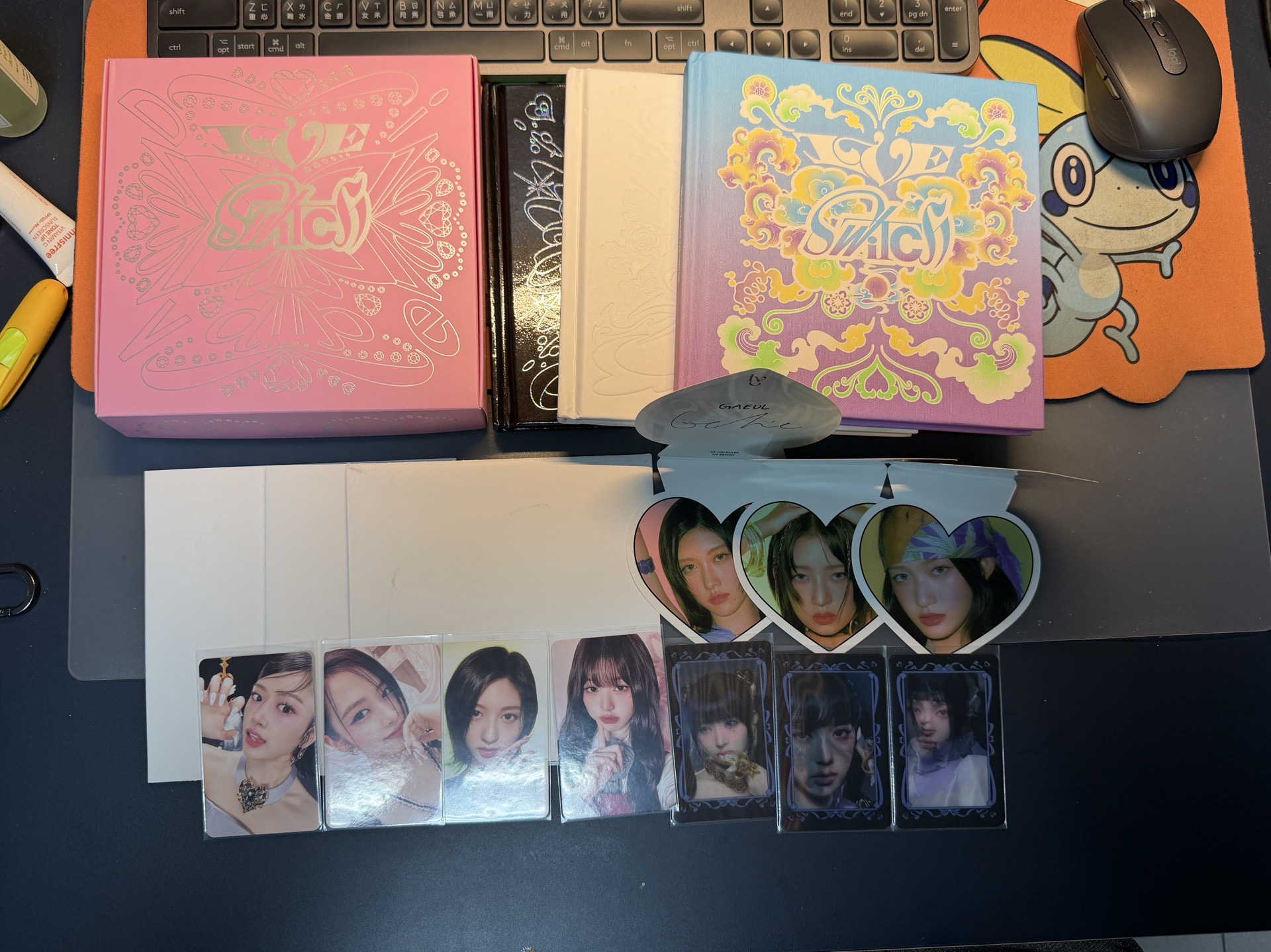 IVE [SWITCH] 四版合售 全專